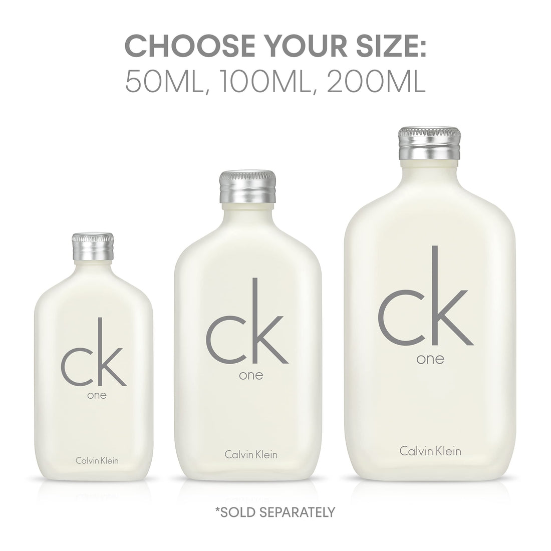 CALVIN KLEIN CK One - Unisex Eau de Toilette for All - Citrus & Aromatic Fragrance with Notes of Green Tea, Nutmeg and Musk - Medium Longevity Halalzen