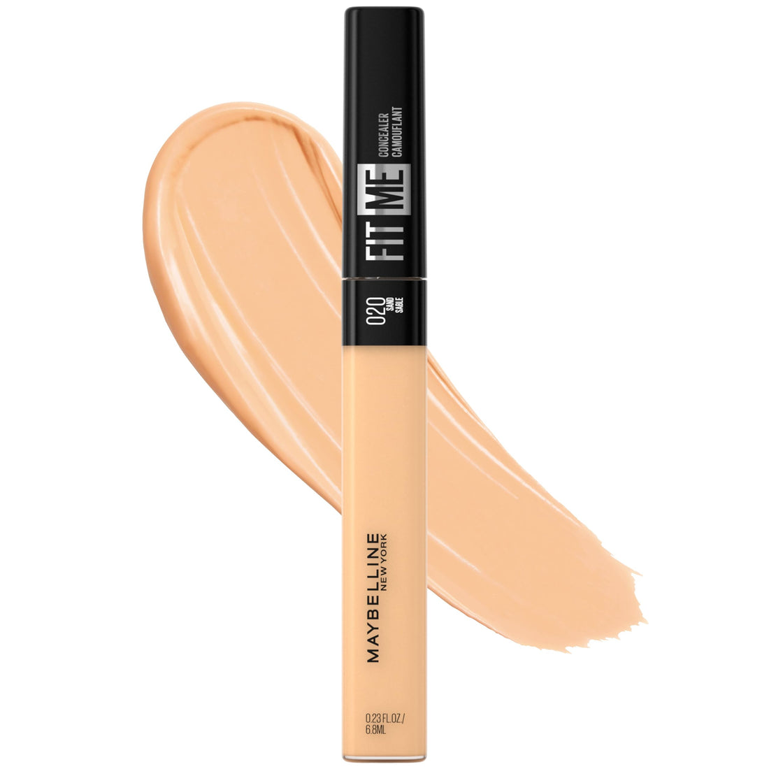 Maybelline Concealer, Fit Me! Full Coverage Concealer for Face, Oil Free, Delivers Even Complexion, Non-Comedogenic, Matte & Poreless Ultra Blendable, Shade: 15 Fair Halalzen