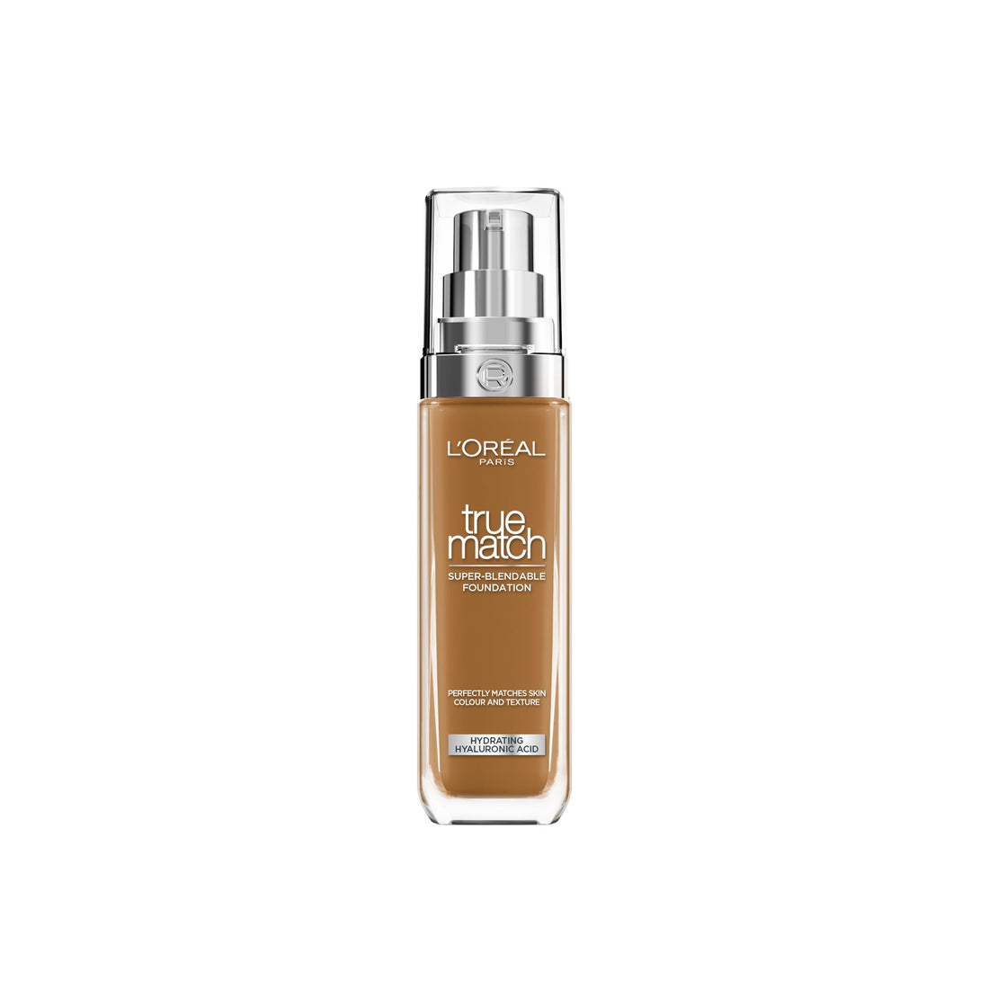 L'Oréal Paris Foundation for Face, Skincare Infused with Hyaluronic Acid, True Match Hydrating Liquid Foundation for All Skin Tones, SPF 16, 1N Ivory, 30 ml Halalzen