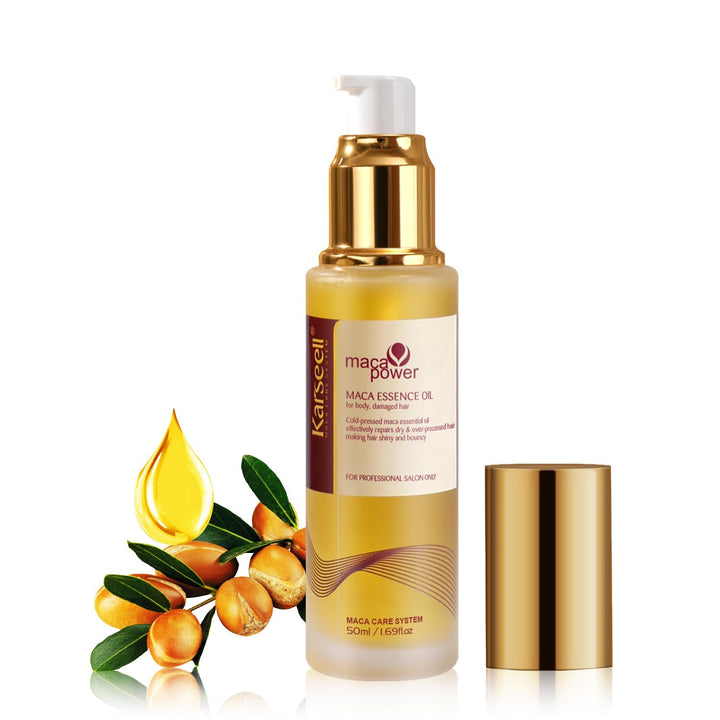 Karseell Moroccan Argan Oil for Hair Healing Cold Pressed Weightless Argan Oil Hair Serum for Dry Damaged Hair 50ml Halalzen