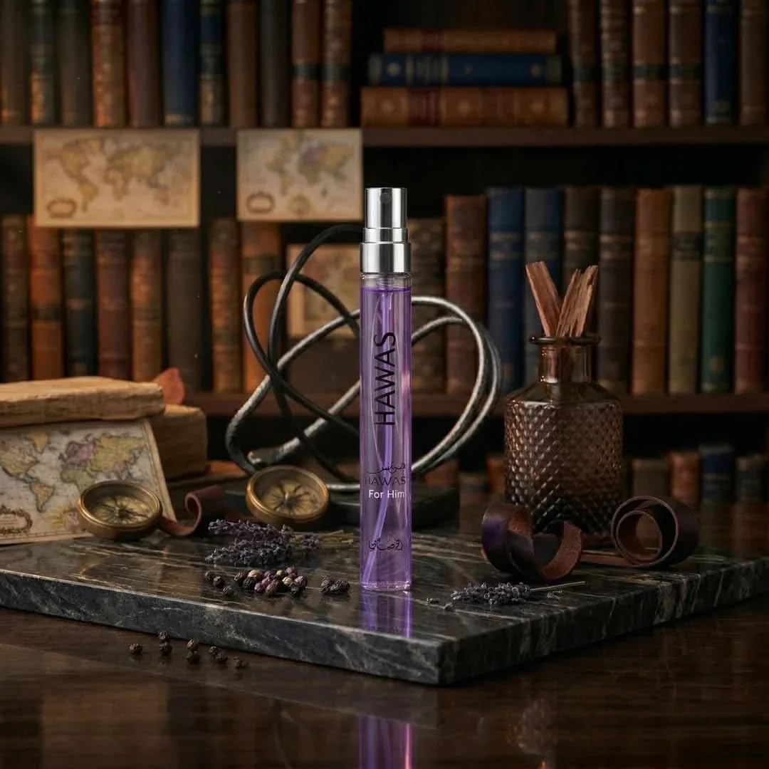 RASASI Hawas For Men Eau De Parfum Spray 100ML (3.4 Oz) - Long Lasting Arabian Perfume, Premium Perfume Men, Ideal for Special Occasions & Daily Elegance, A Bold and Captivating Fragrance