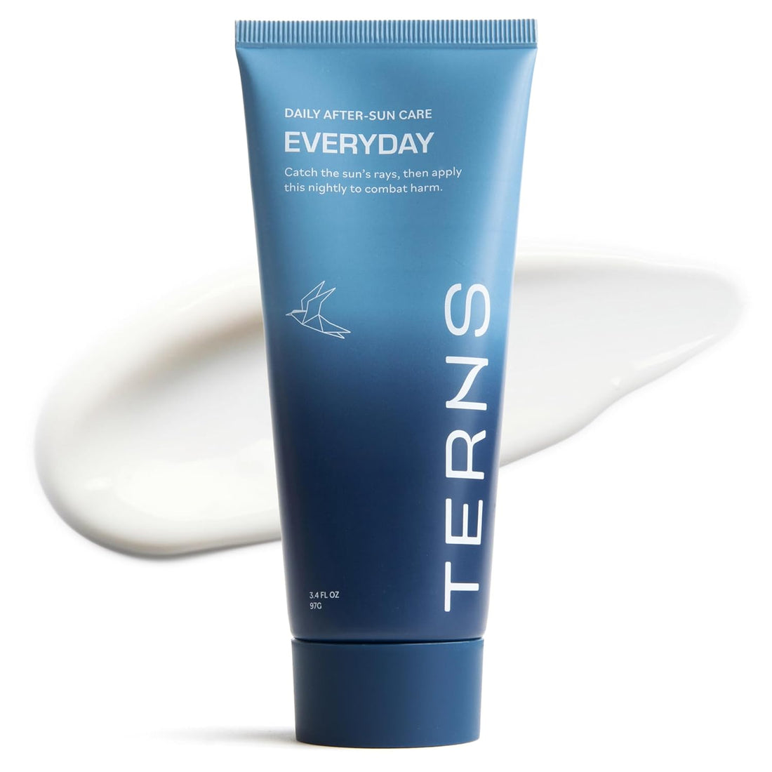 TERNS Everyday Advanced Moisturizer for Face & Body, Daily Skin Care Lotion for Men & Women, Marine Bioactive Skin Cream, Supports Firmness & Hydration, Travel Friendly, Natural Fragrance, 3.4 Oz Halalzen