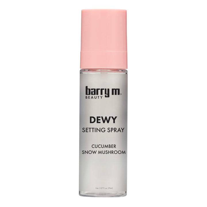 Barry M Fresh Face Fixation Makeup Setting Spray, Long-lasting, Infused With Aronia Berry and Vitamin C Clear Halalzen
