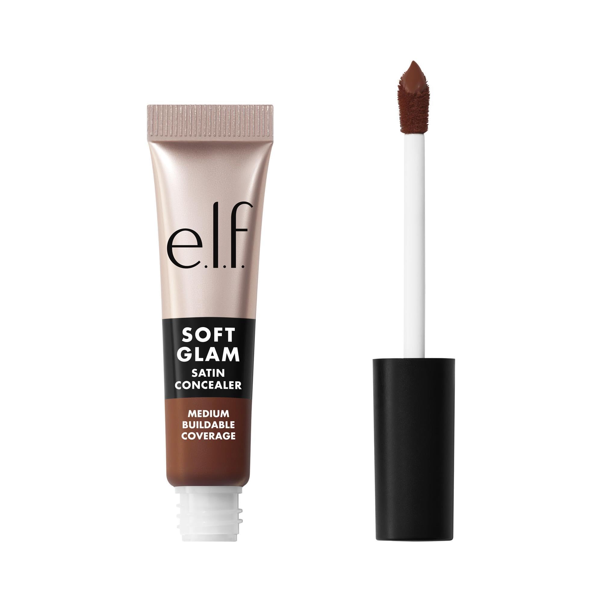 e.l.f. Soft Glam Satin Concealer, Medium Coverage for Blemishes & Under-Eye, Crease-Resistant, Long-Lasting, Vegan & Cruelty-Free, 13 Fair Neutral Halalzen