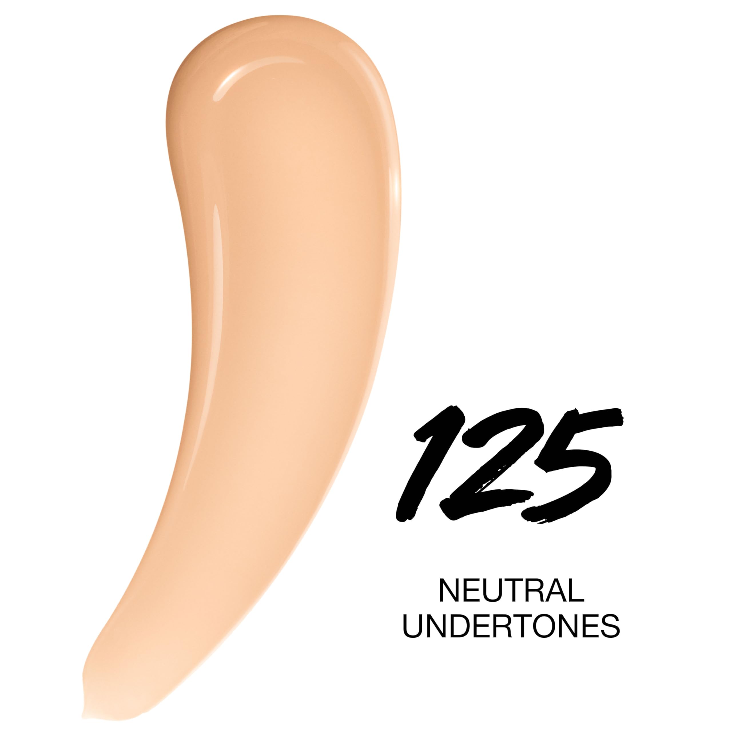 Maybelline Super Stay Lumi-Matte Foundation, Lightweight and Buildable Full Coverage Foundation Makeup For Up To 30HR Wear, 125, 1 Count