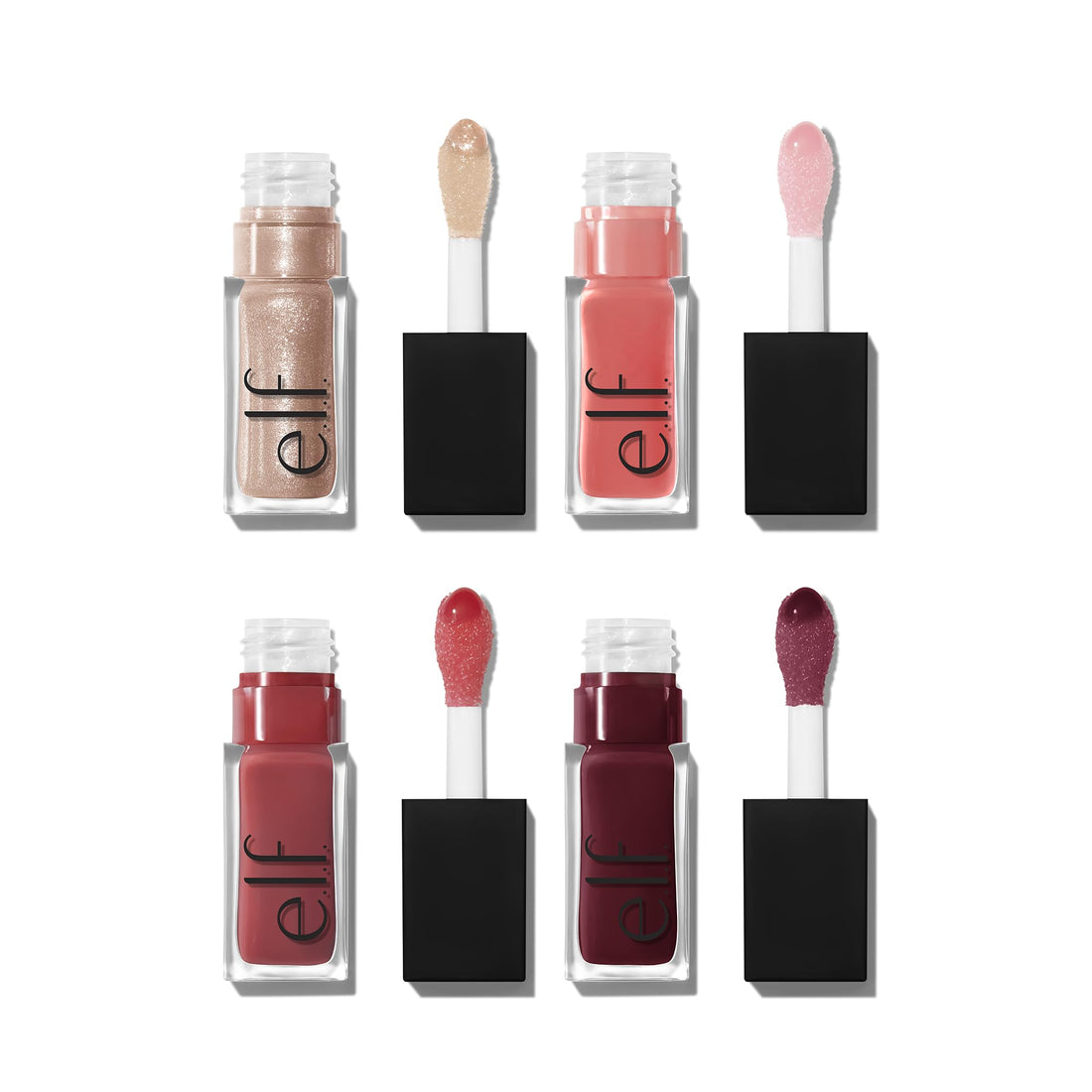 e.l.f. Glow Reviver Lip Oil, Nourishing Tinted Lip Oil For A High-Shine Finish, Infused With apricot Oil, Vegan & Cruelty-Free, It's Giving Guava