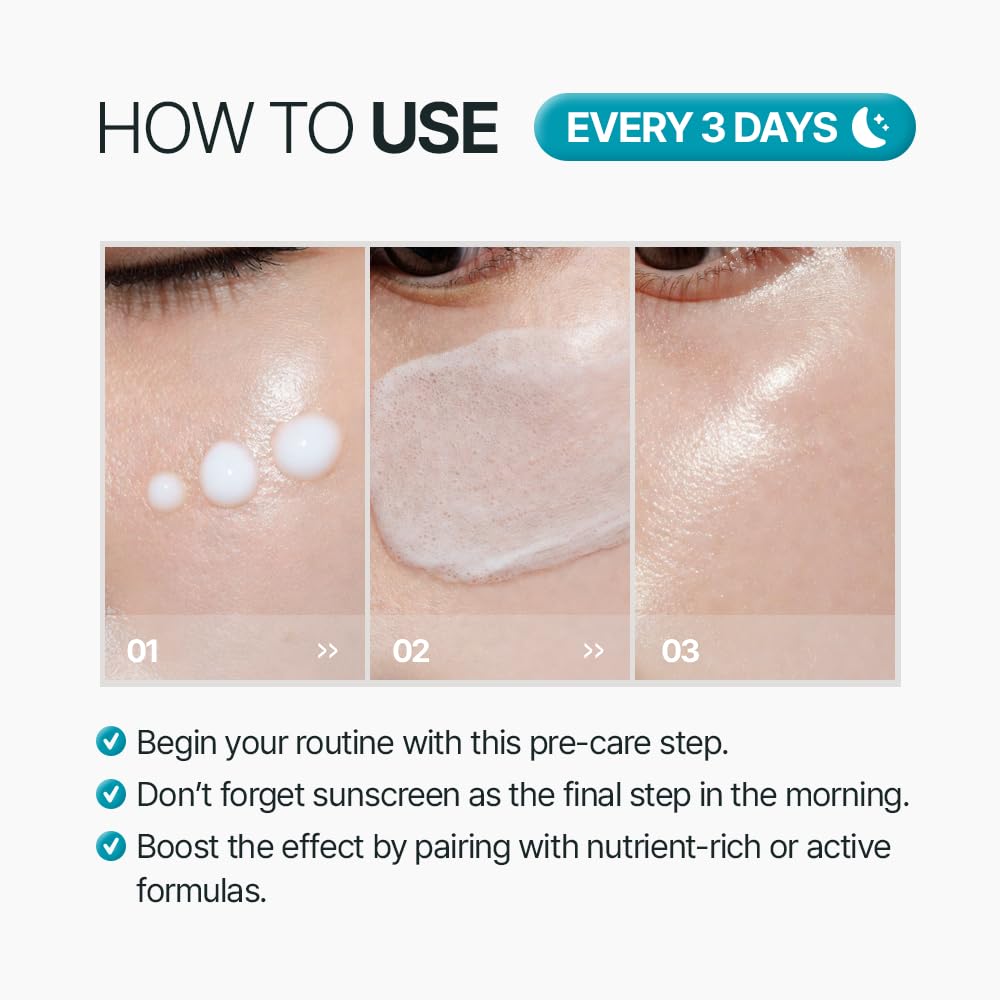 Deep Pore Bubble Shot Ampoule, K-Beauty Deep Pore Prep Serum with Crystal Spicule, PDRN & Azulene, 300-Shot Spicule System for Smoother, Clear-Looking Skin Halalzen