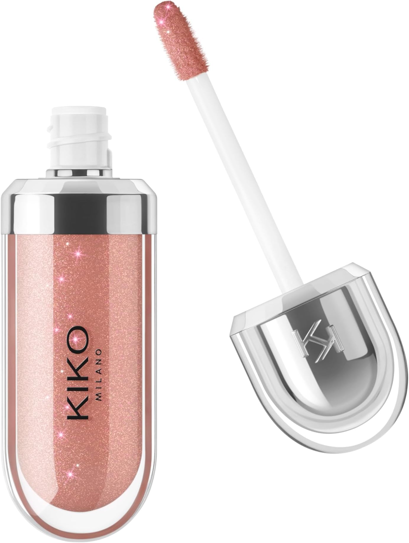 KIKO Milano 3D Hydra Lipgloss 17 I Hydrating Lip Gloss for Plumped 3D Shine, Non-Sticky Lipstick Gloss with Wand Applicator, Long Lasting Comfort, Professional Lip Products by KIKO Milano Halalzen
