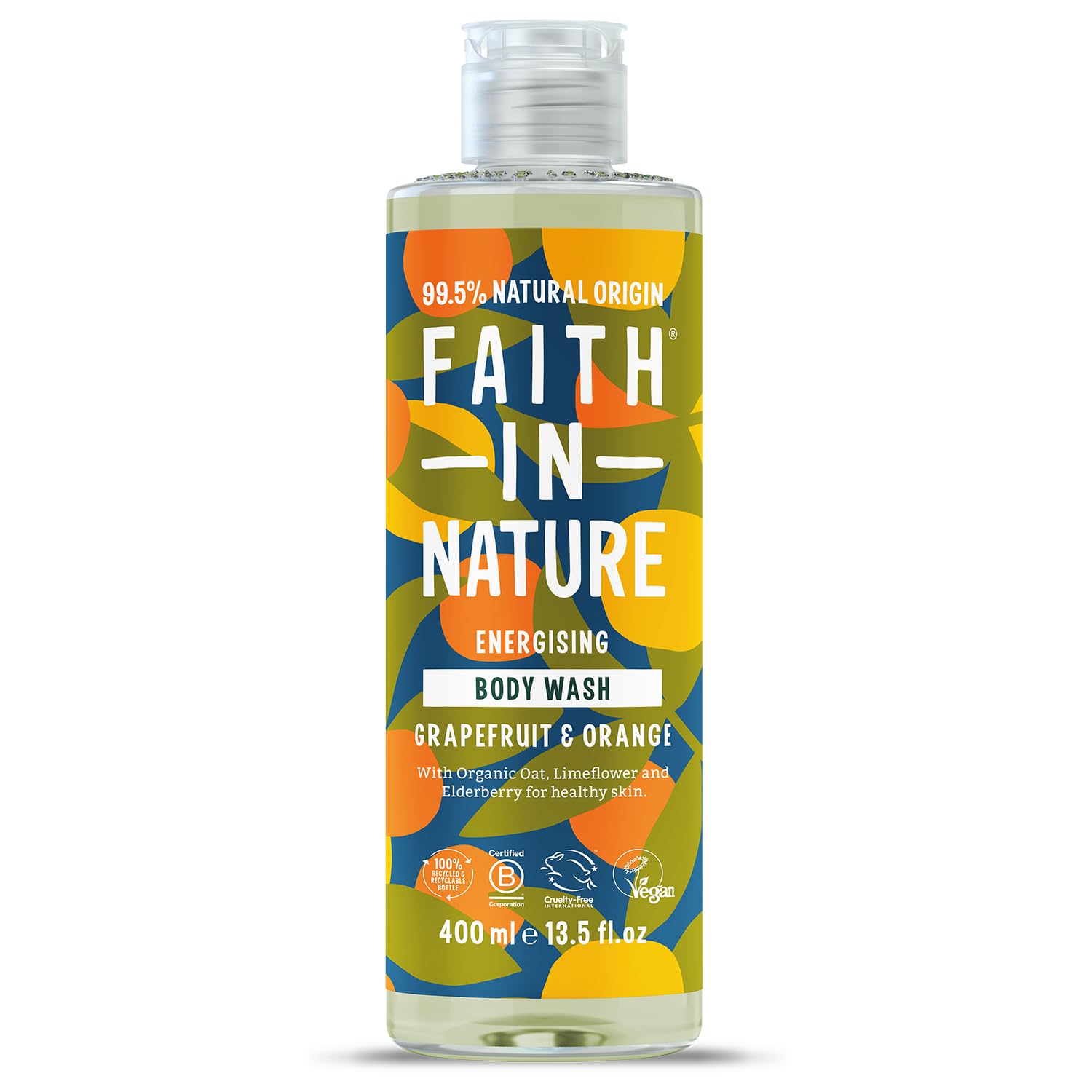 Faith In Nature Natural Aloe Vera Body Wash, Soothing Shower Gel, Vegan and Cruelty Free, No SLS or Parabens, 400 ml