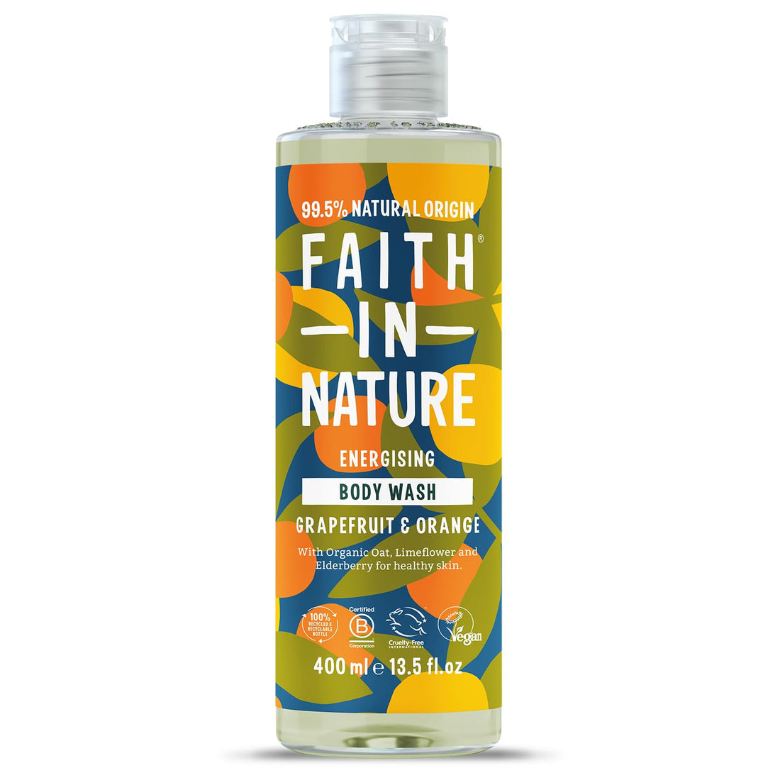 Faith In Nature Natural Aloe Vera Body Wash, Soothing Shower Gel, Vegan and Cruelty Free, No SLS or Parabens, 400 ml