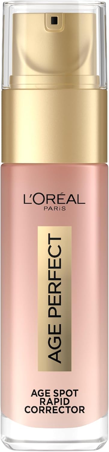 L'Oreal Paris Age Perfect Golden Age Rapid Spot Corrector for Mature Skin, Niacinamide and Exclusive Peony Native Cells, Reduces Appearance of Dark Spots, 50ml Halalzen