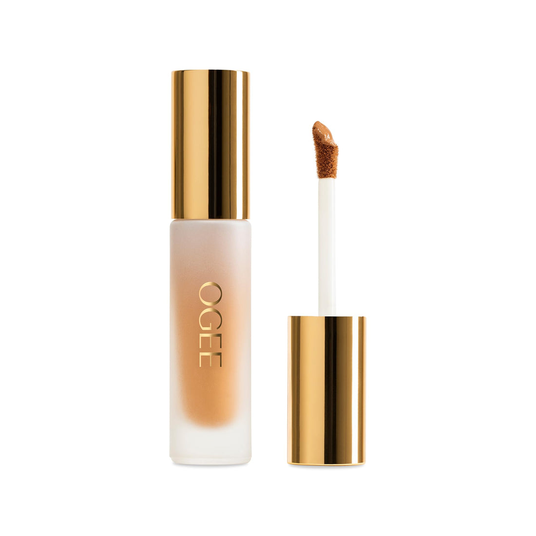 Ogee Complexion Perfecting Under Eye Concealer - Certified Organic Full Coverage Concealer - Buildable Coverage - GINGKO 5.00N - Medium Tan (Neutral Undertones) Halalzen