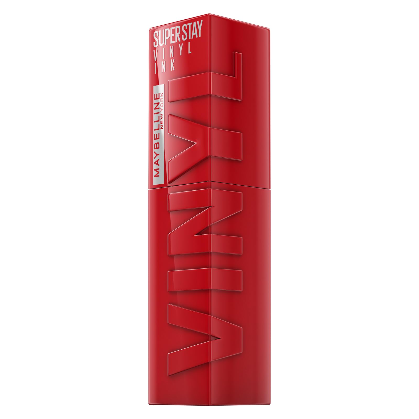 Maybelline New York Super Stay Vinyl Ink Liquid Lip Colour, 16HR Long-Lasting, Ultra-Pigmented, Smudge & Transfer-Proof, High Shine Finish, Vegan Formula for Comfortable Wear, Shade: 10 Lippy Halalzen