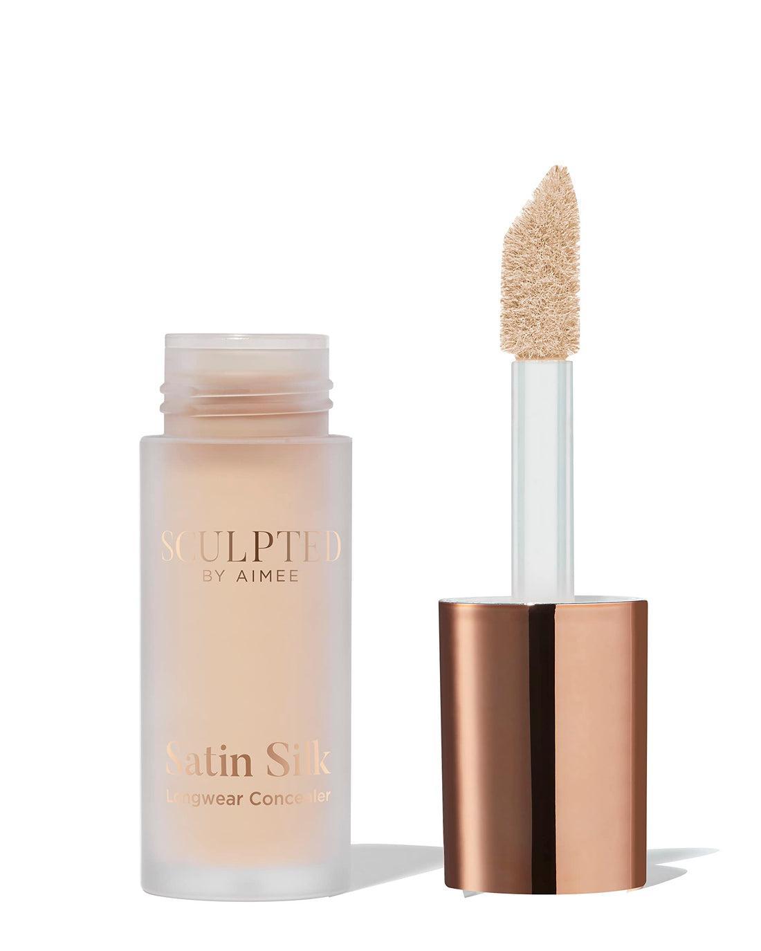 Satin Silk Longwear Concealer - Lightweight, Hydrating & Long-Lasting Concealer from Sculpted by Aimee for Dark Circles, Blemishes and Pigmentation (Ivory 2.0) Halalzen