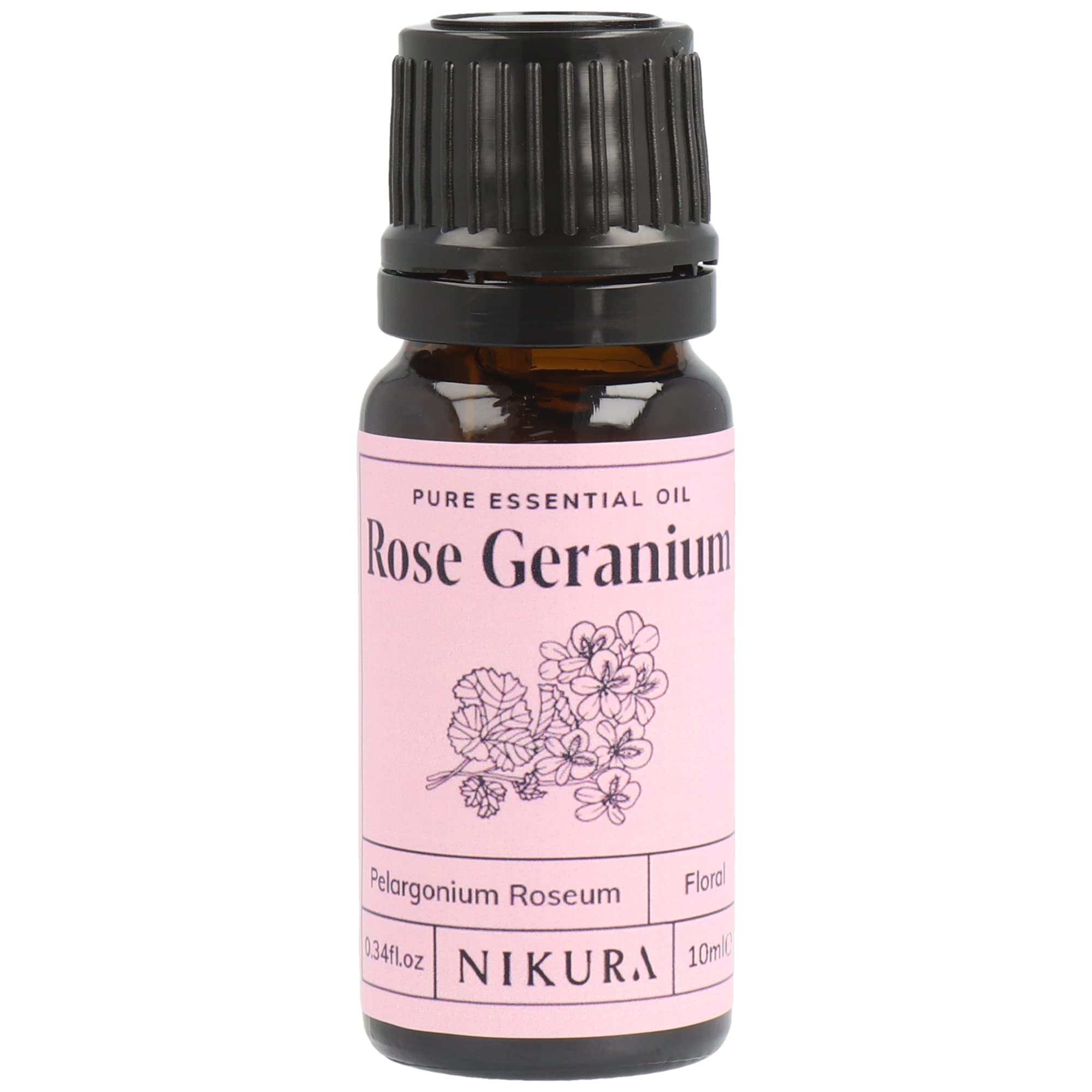 Nikura Peppermint Essential Oil - 10ml | Perfect for Repelling Spiders, Rats, Mice, Bugs, Ants | Great for Hair, Headaches Relief, Energy Boost, Skin, Candle Making | Vegan & UK Made