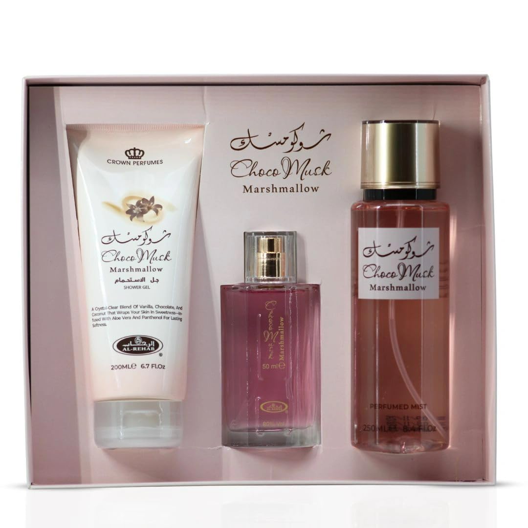 Al-Rehab Choco Musk Eau de Parfum Spray für Damen, 1,65 oz/50 ml