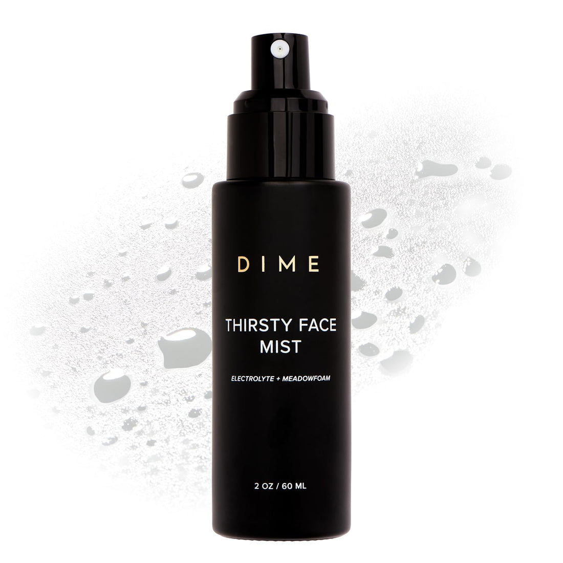 DIME Beauty Thirsty Face Mist - Hydrating Makeup Setting Face Spray with Sea Moss, Electrolytes & Blue Light Protection, Glass Skin Primer, Vegan, Cruelty-Free, 2 oz / 60 ml