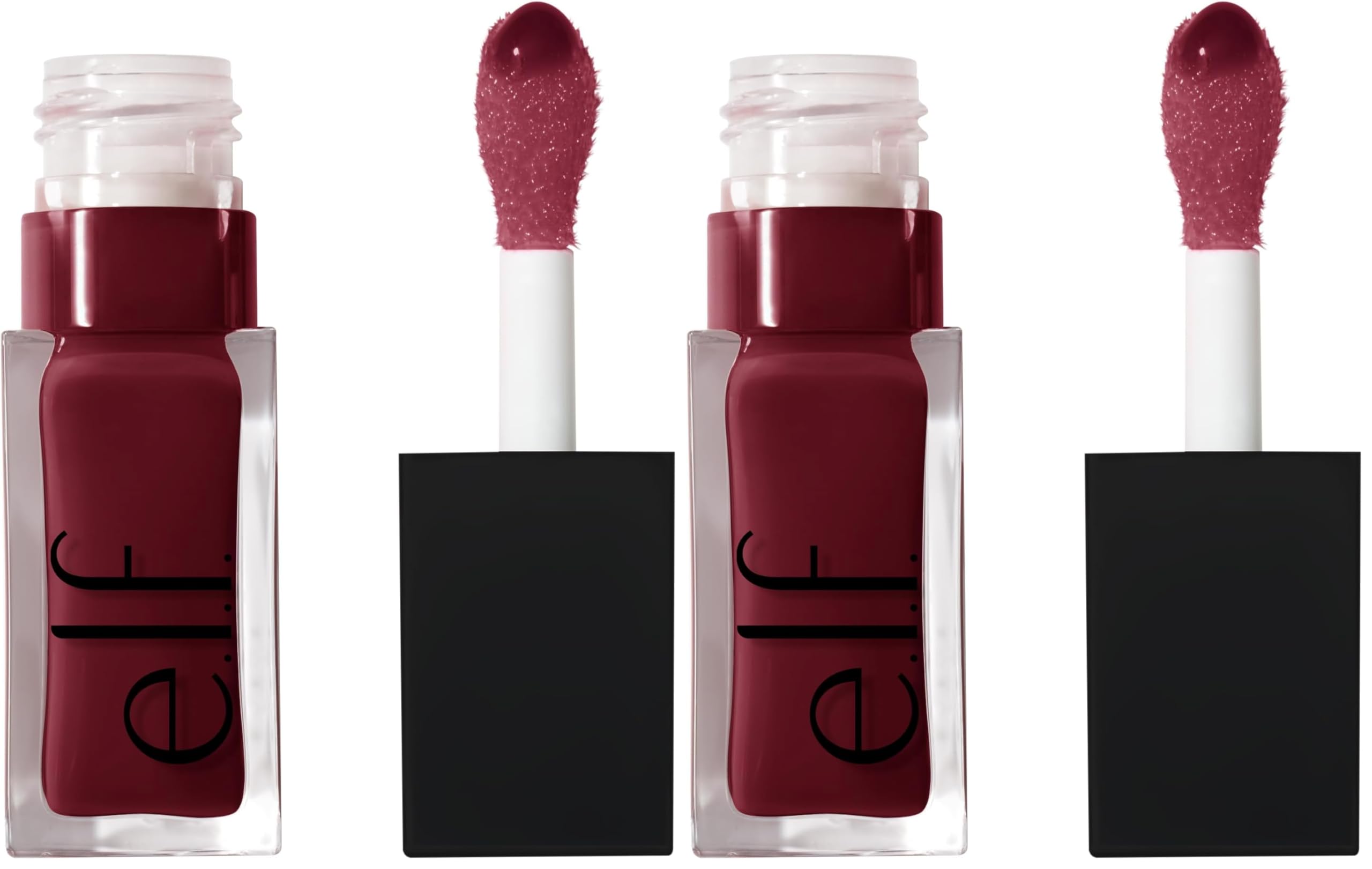 e.l.f. Glow Reviver Lip Oil, Nourishing Tinted Lip Oil For A High-Shine Finish, Infused With apricot oil, Vegan & Cruelty-Free, Rose Envy Halalzen