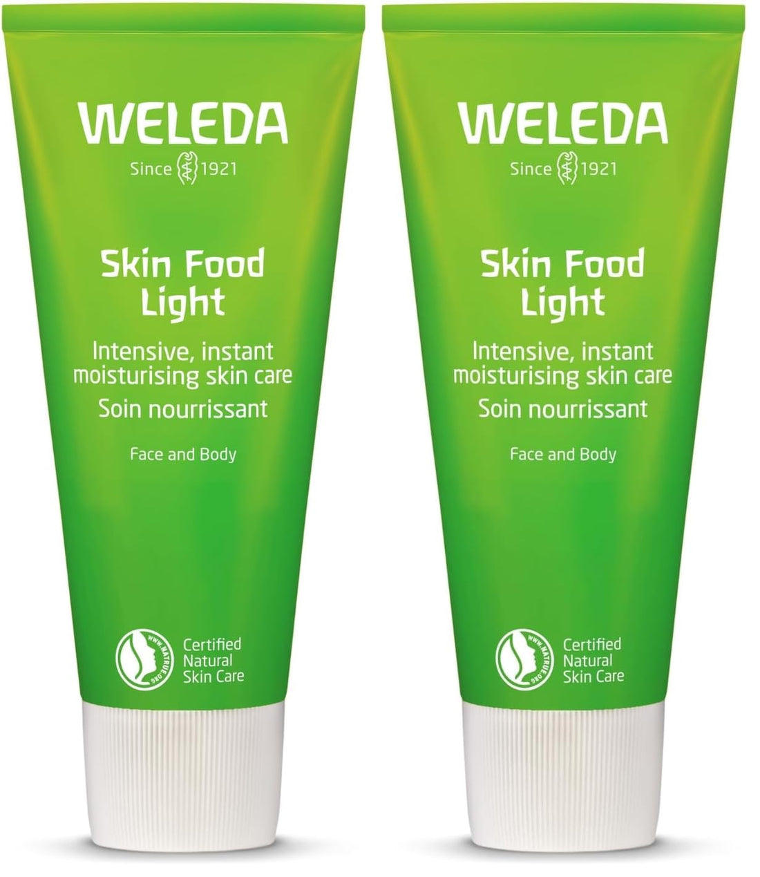 Weleda Skin Food Light, Dry Skin Moisturiser, Moisturising Cream & Primer, Face & Body, For Men & Women, Multiple Uses, 100% Certified Natural, Organic, 75ml