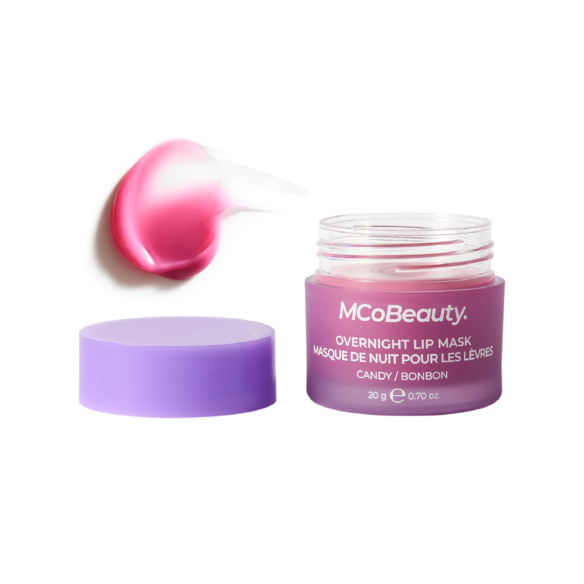 MCoBeauty - Double Duty Lip Mask - Contains Coconut Oil and Vitamin E Lip Balm for Day or Overnight Mask - Vanilla Scent - Skin Care and Makeup Accessories - Holiday Essentials - 15g Halalzen