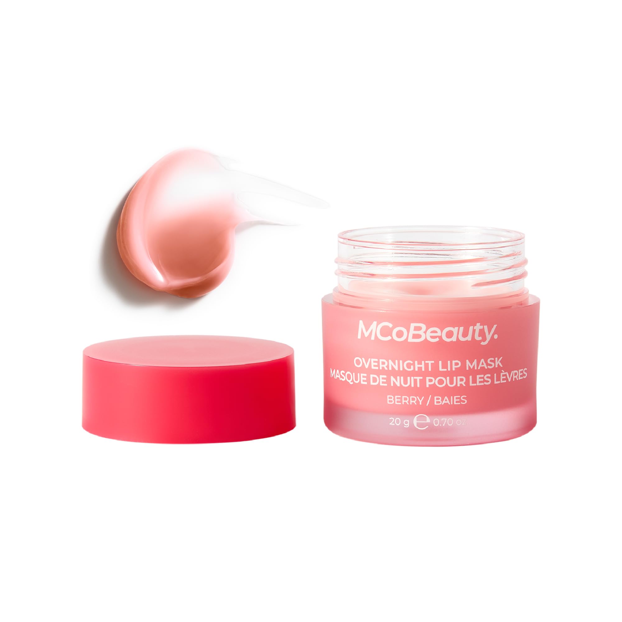 MCoBeauty - Double Duty Lip Mask - Contains Coconut Oil and Vitamin E Lip Balm for Day or Overnight Mask - Vanilla Scent - Skin Care and Makeup Accessories - Holiday Essentials - 15g Halalzen