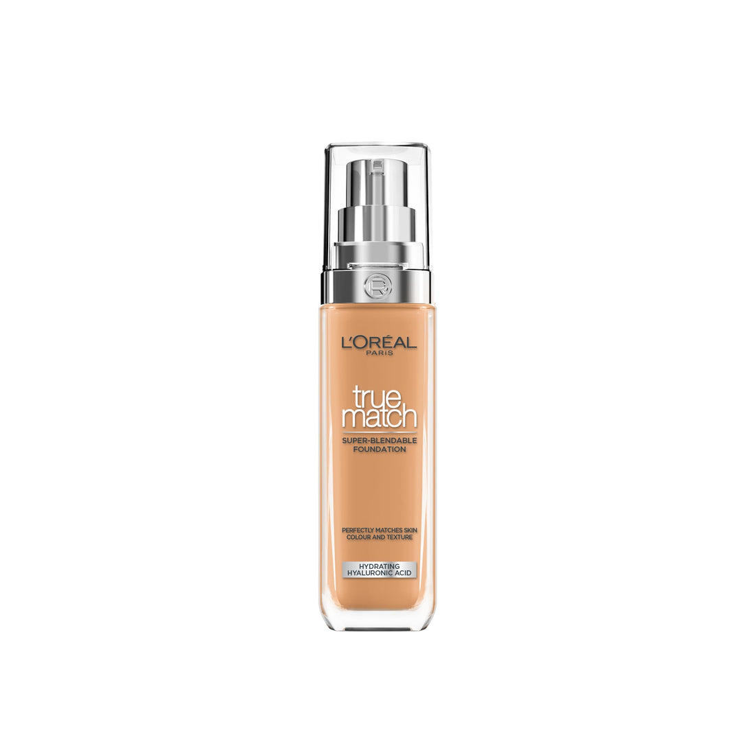 L'Oréal Paris Foundation for Face, Skincare Infused with Hyaluronic Acid, True Match Hydrating Liquid Foundation for All Skin Tones, SPF 16, 1N Ivory, 30 ml Halalzen