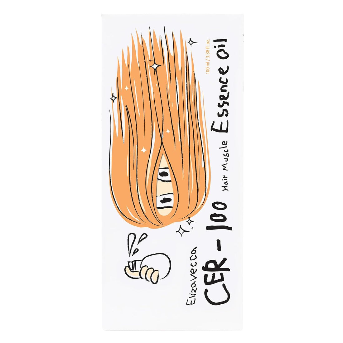 Elizavecca CER-100 Hair Essence Oil - Leave-In Treatment for Dry Hair Growth - 100ml K-Beauty Halalzen