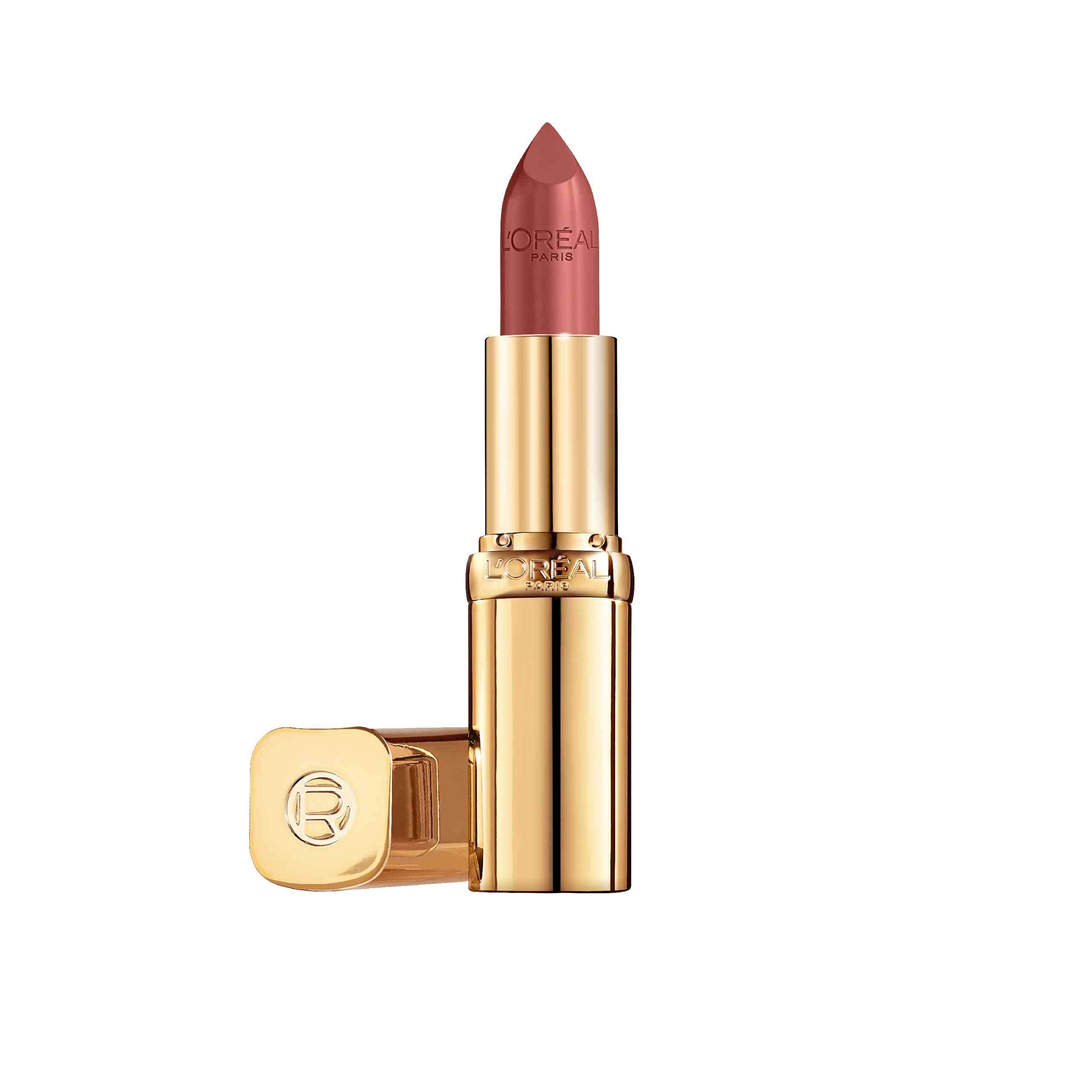L'Oréal Paris Color Riche Satin Smooth Lipstick, Moisturising Pure Pigment Lip Colour, With Omega 3 & Vitamin E, Ultra Creamy Formula, Shade: 107 Seine Sunset Halalzen