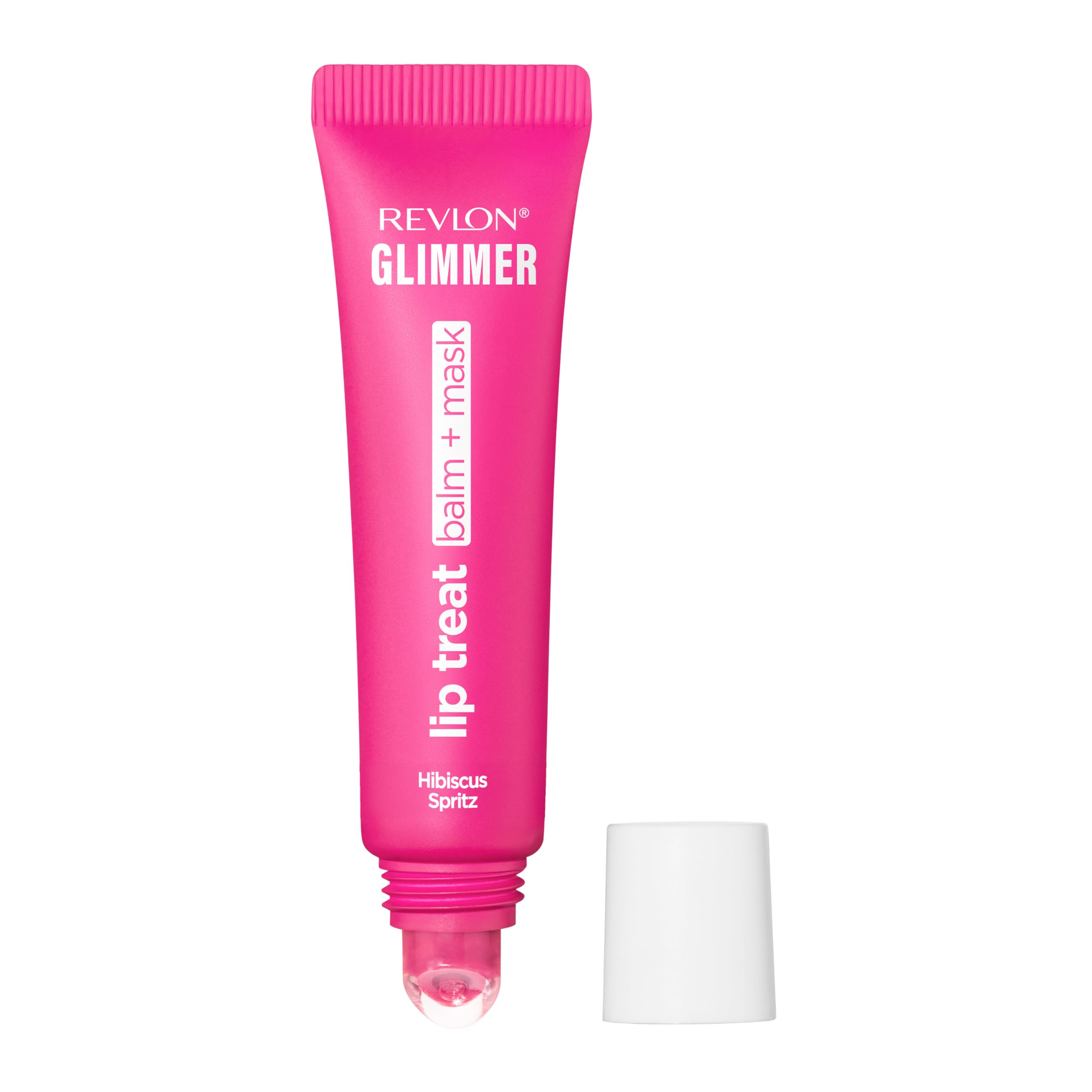 Revlon Glimmer Lip Treat Balm + Mask, Overnight Peptide Lip Treatment, Hydrating, 001 Scent Free, 0.4 fl oz Halalzen