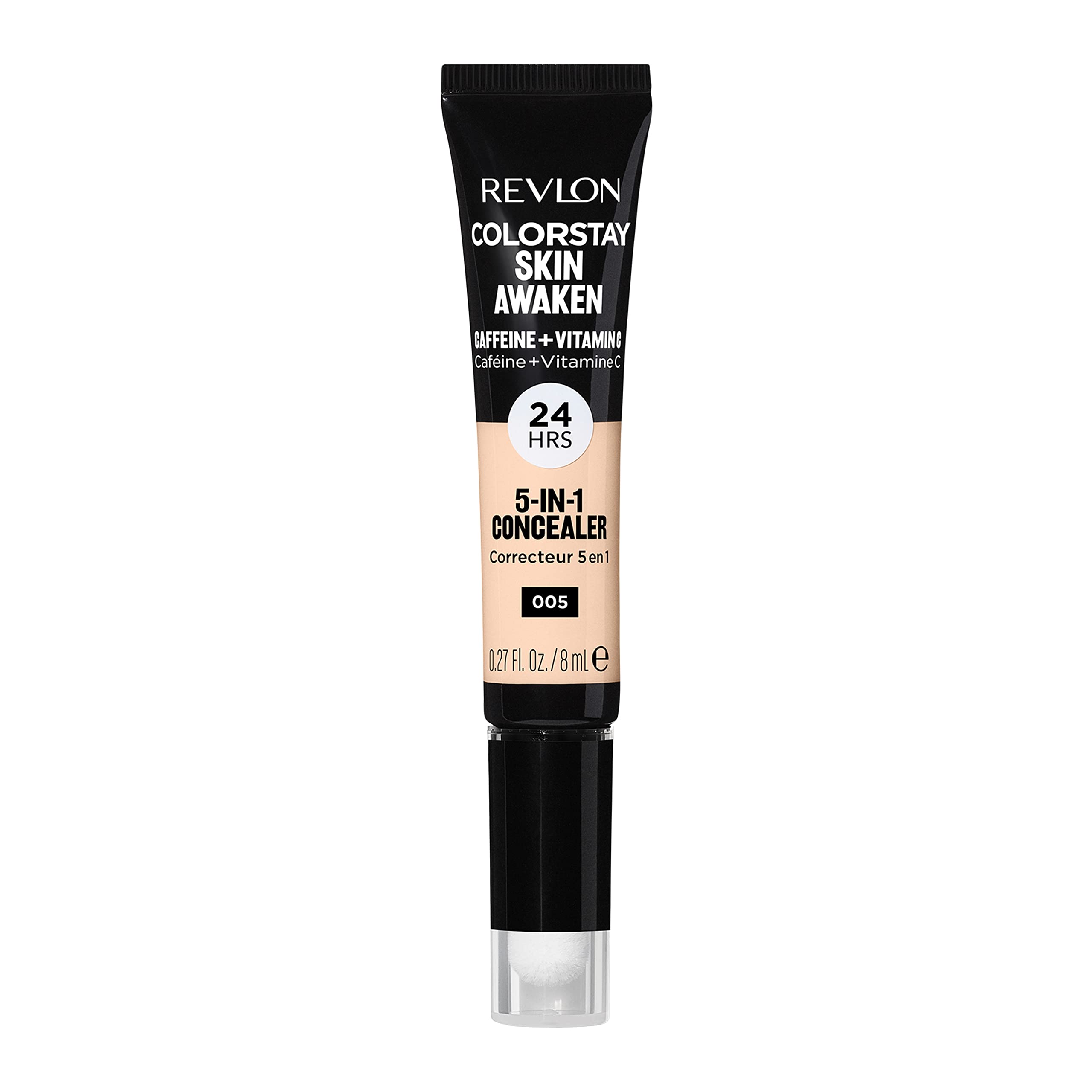 Revlon ColorStay Skin Awaken 5-in-1 Concealer 24HR Wear (30g) Fragrance & Paraben Free, Universal Brightener Unisex Halalzen