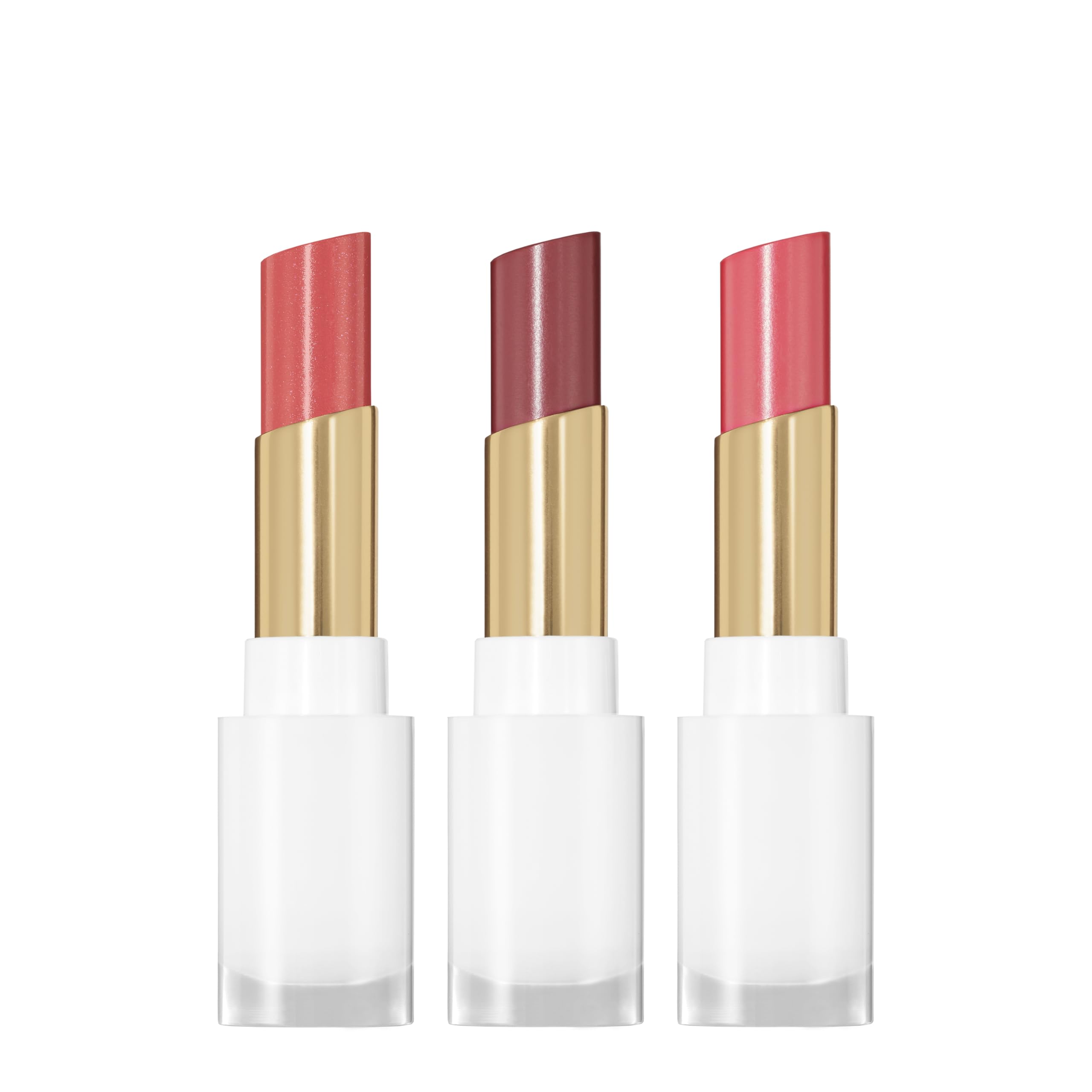 REVLON Super Lustrous Glass Shine Balm, Hydrating Tinted Lip Balm with Hyaluronic Acid, Aloe & Rose Quartz, 008 Rum Raisin, 0.11 oz