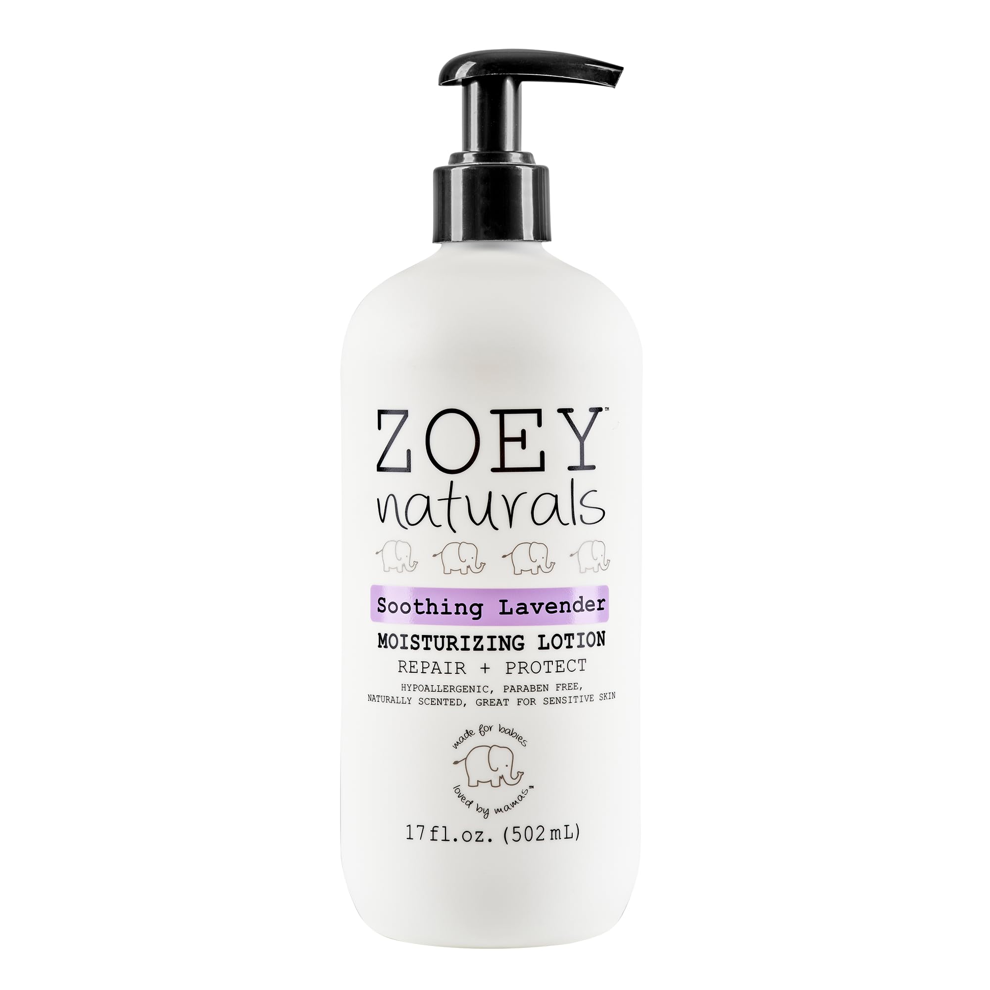 Zoey Naturals Sweet Citrus Baby Lotion - Enriched with Shea, Apricot Oil, Aloe & Avocado - Soothes & Moisturizes with Orange & Pomegranate - Gentle for Eczema Skin, Made in USA Halalzen