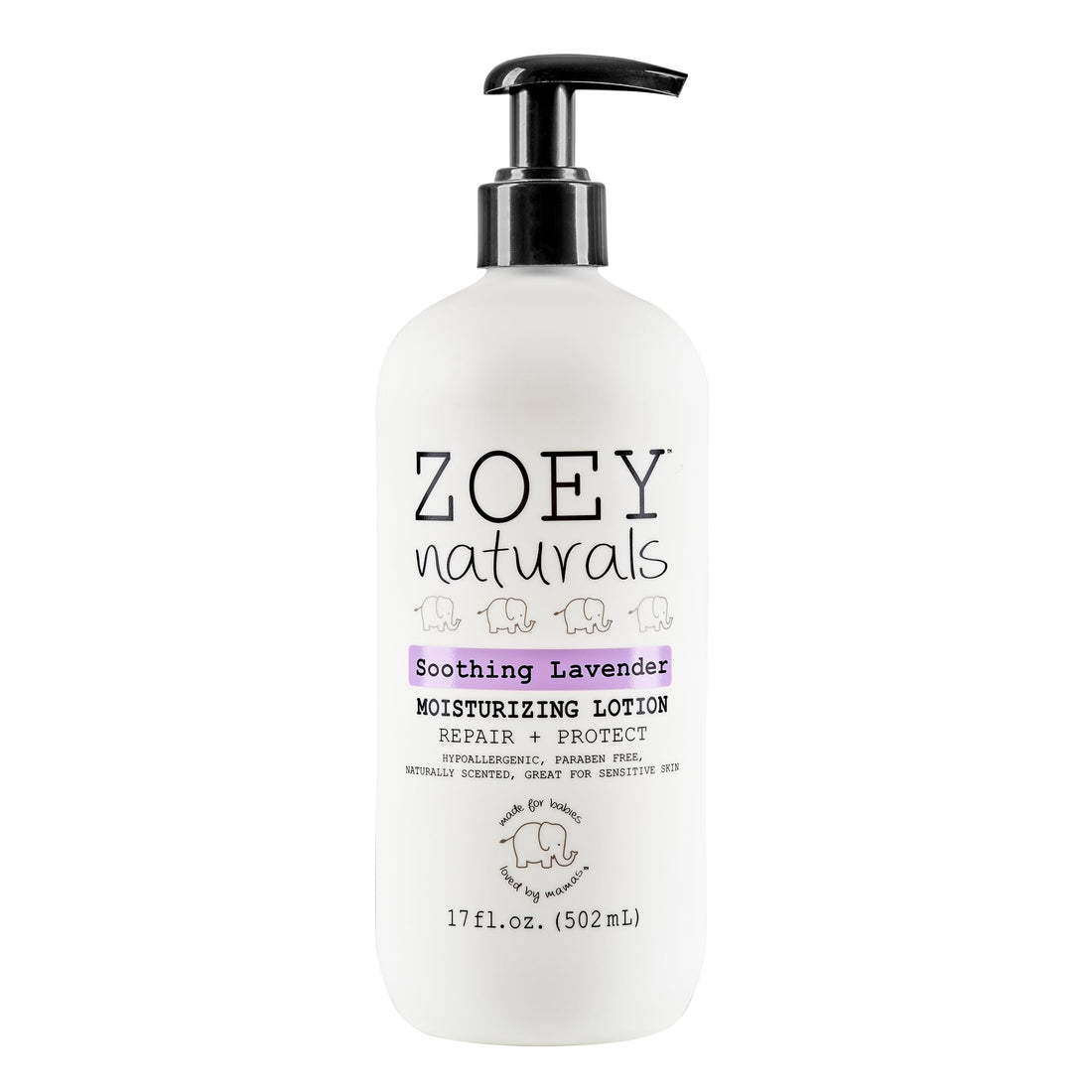Zoey Naturals Sweet Citrus Baby Lotion - Enriched with Shea, Apricot Oil, Aloe & Avocado - Soothes & Moisturizes with Orange & Pomegranate - Gentle for Eczema Skin, Made in USA Halalzen