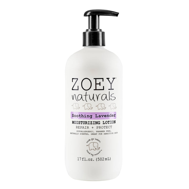 Zoey Naturals Sweet Citrus Baby Lotion - Enriched with Shea, Apricot Oil, Aloe & Avocado - Soothes & Moisturizes with Orange & Pomegranate - Gentle for Eczema Skin, Made in USA Halalzen