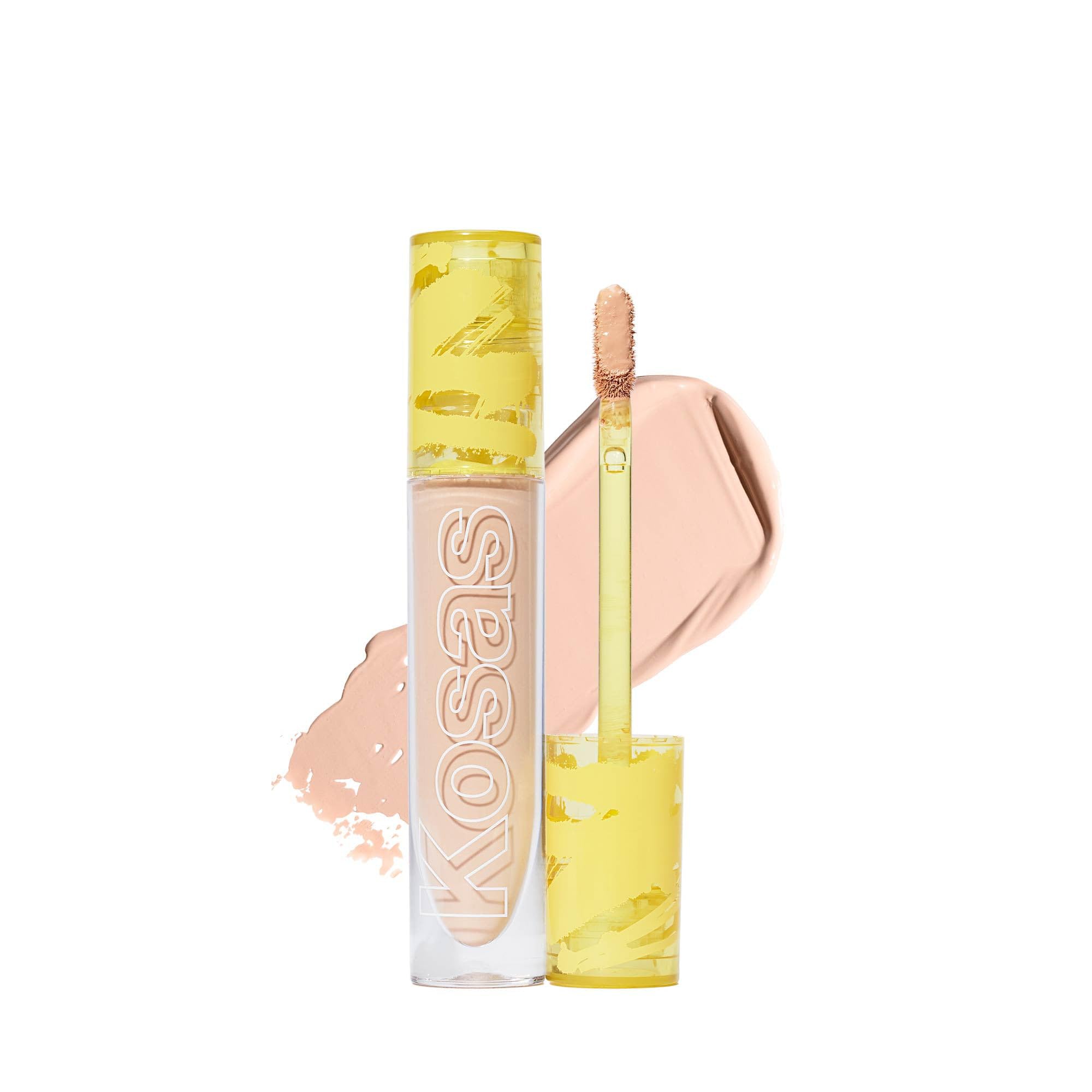 Kosas Revealer Concealer – Medium Coverage Hydrating Under Eye & Face Concealer with Hyaluronic Acid, Tone 03 W