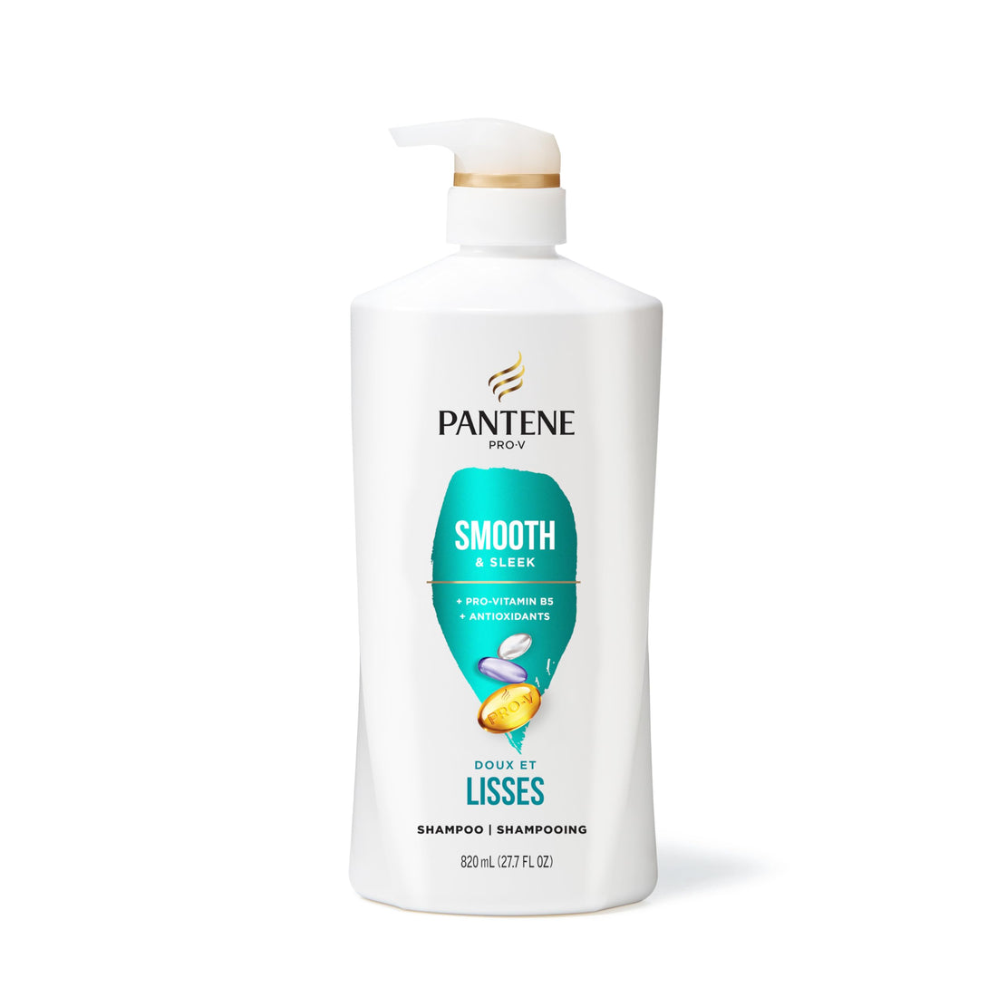 Pantene Shampoo & Conditioner Set, Daily Moisture Renewal - Pro-V Nutrients for Dry, Color-Treated, Straight to Curly Hair, 72-Hour Hydration & Softness, 52.8 Oz Total + Miracle Rescue Shot (0.5 Oz) Halalzen