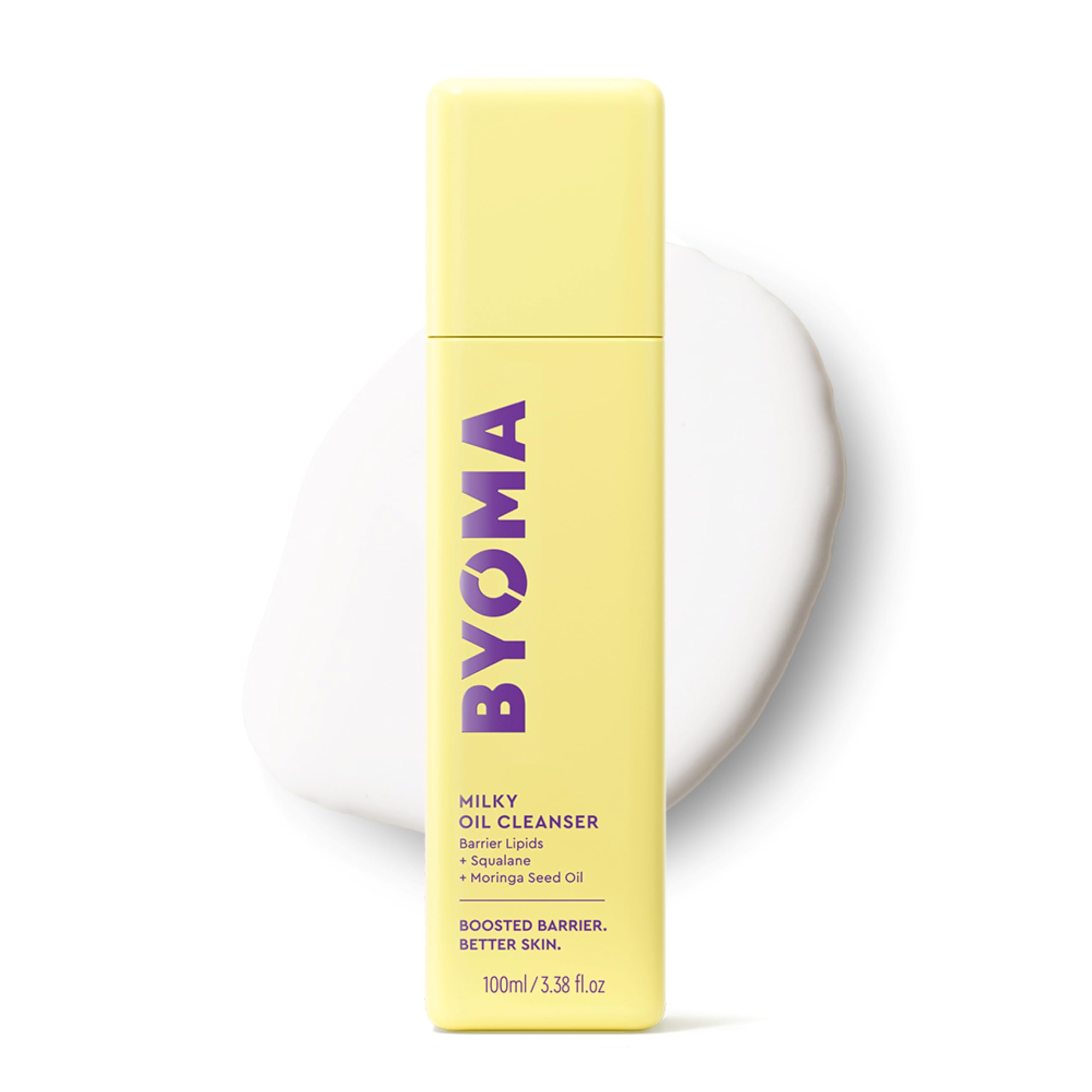 BYOMA Foaming Rice Deep Cleanser (175ml) Hydrating Gel to Foam Cleanser with Ceramides, Rice Extract & Marine Algae – Deep Cleansing, Non-Drying, Antioxidant-Rich, Vegan, Fragrance & Alcohol Free