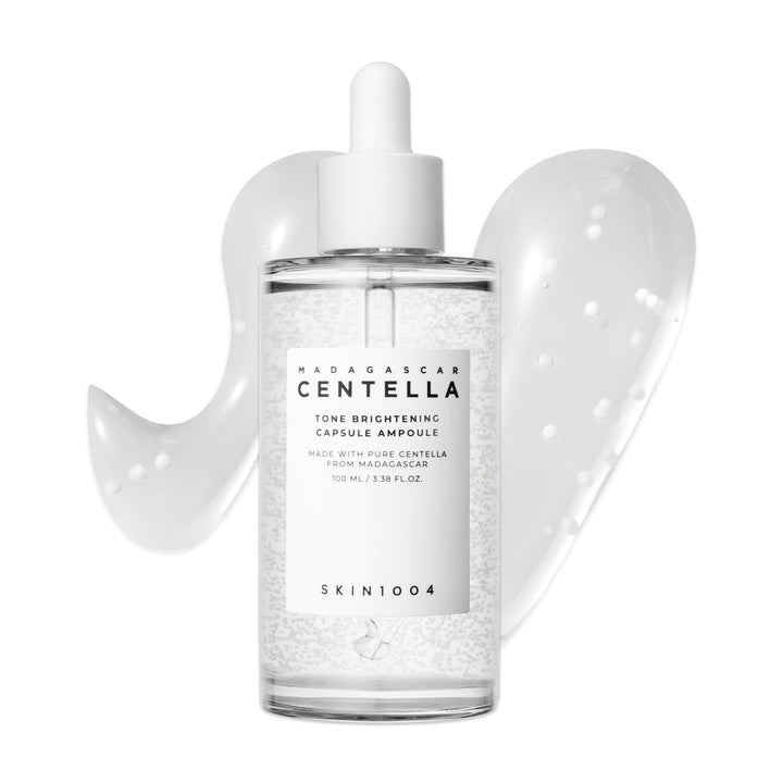 SKIN1004 Tone Balancing Capsule Ampoule, Niacinamide & Centella Serum for Face, Korean Hydrating Facial Serum for Unevne Skin Tone with Tranexamic Acid, Korean Skin Care, 3.38 fl.oz / 100ml Halalzen