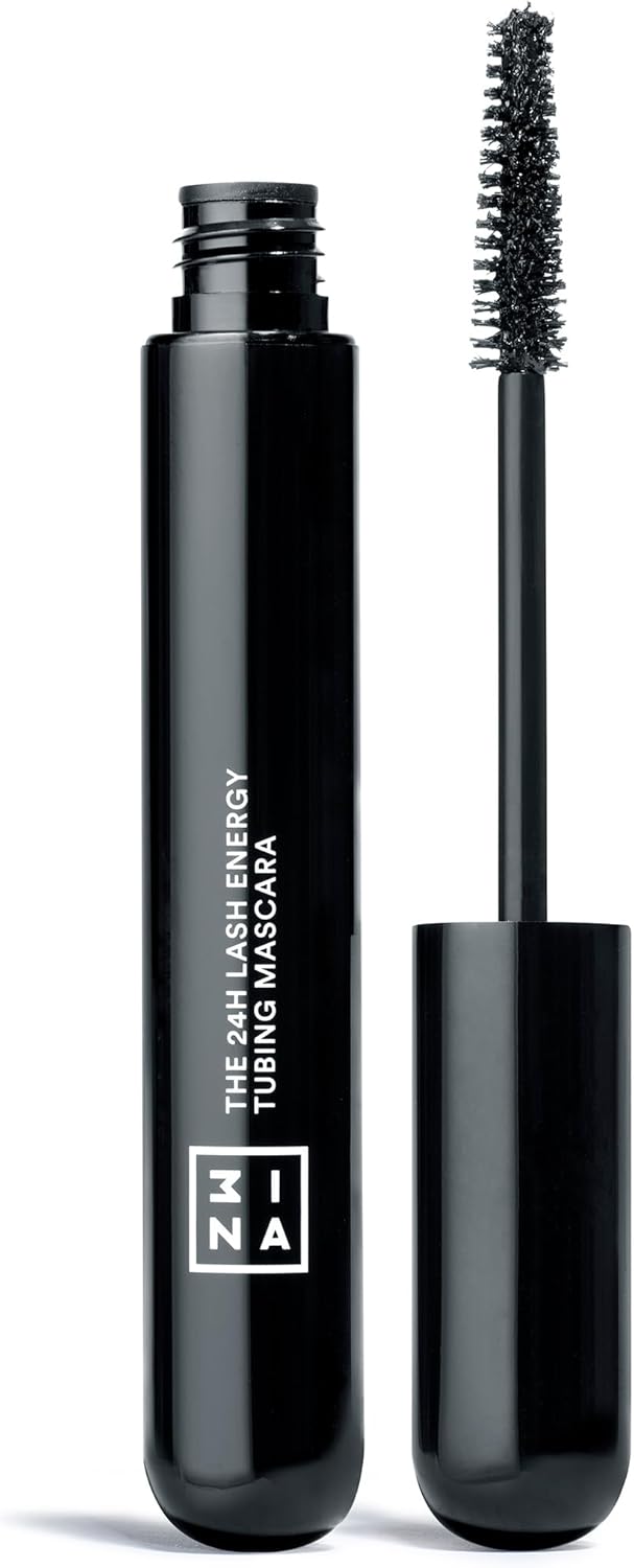 3INA MAKEUP - The 24H Lash Energy Tubing Mascara 900 - Black Mascara for Volume and Length - With Panthenol - Long Lasting Halalzen