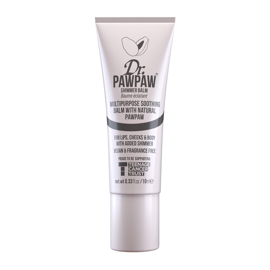 Dr.PAWPAW Overnight Lip Mask 10ml, Natural Hydrating Lip Treatment with Pawpaw Aloe Vera Olive Oil and Peptides, Vegan Balm to Smooth and Plump Lips Overnight Halalzen