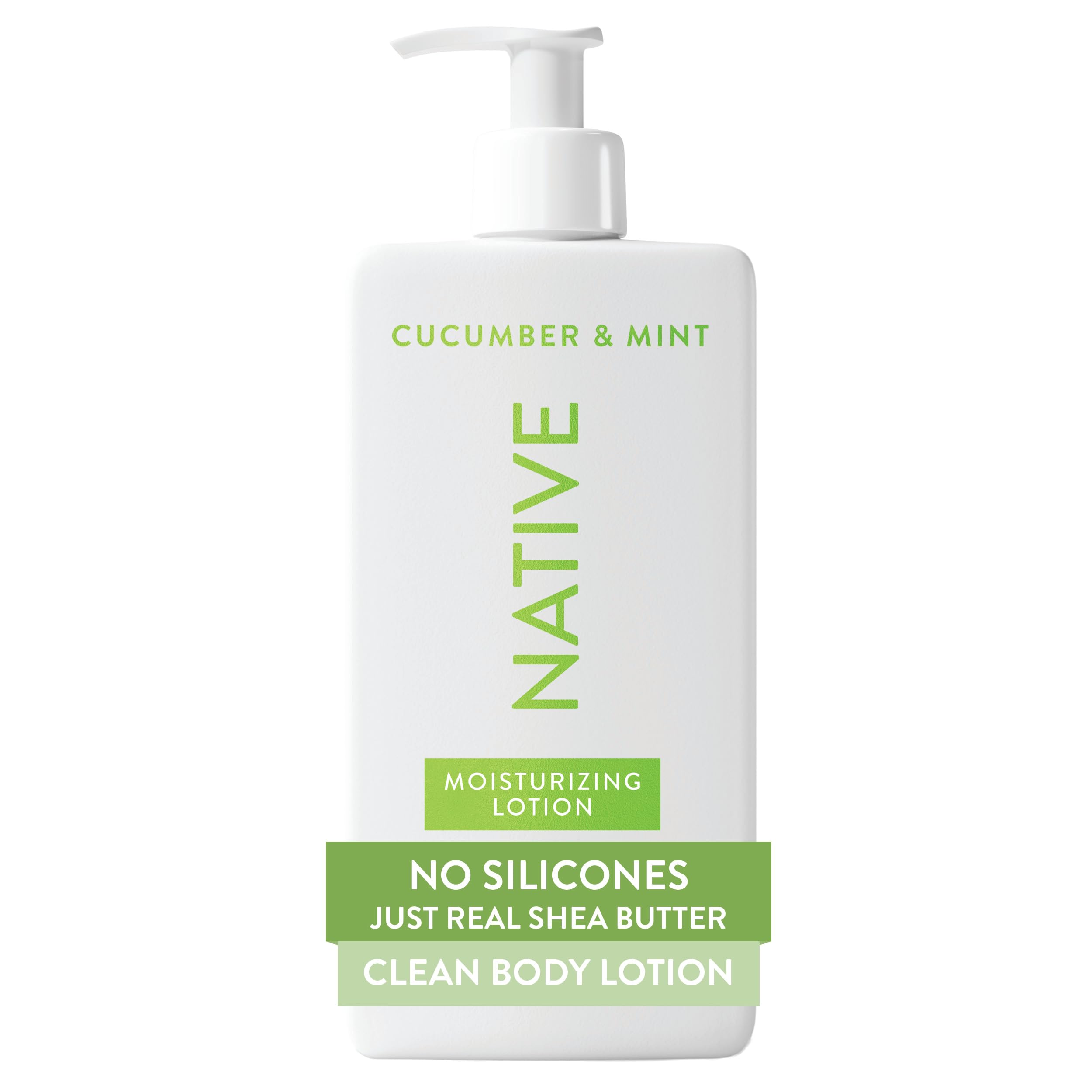 Native Body Lotion, Coconut & Vanilla, 48-Hour Hydration for Dry & Sensitive Skin, Made with Plant-Based Moisturizers like Shea Butter, Silicone & Paraben Free, 16.5 fl oz Halalzen