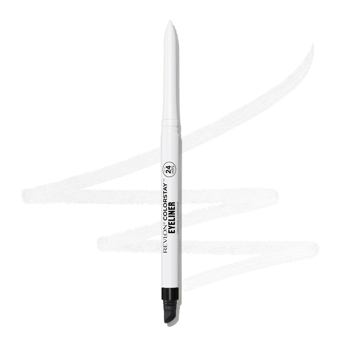 Revlon ColorStay Pencil Waterproof Eyeliner, Smudge-Proof, Eye Makeup with Built-In Sharpener, 201 Black, 2 pack