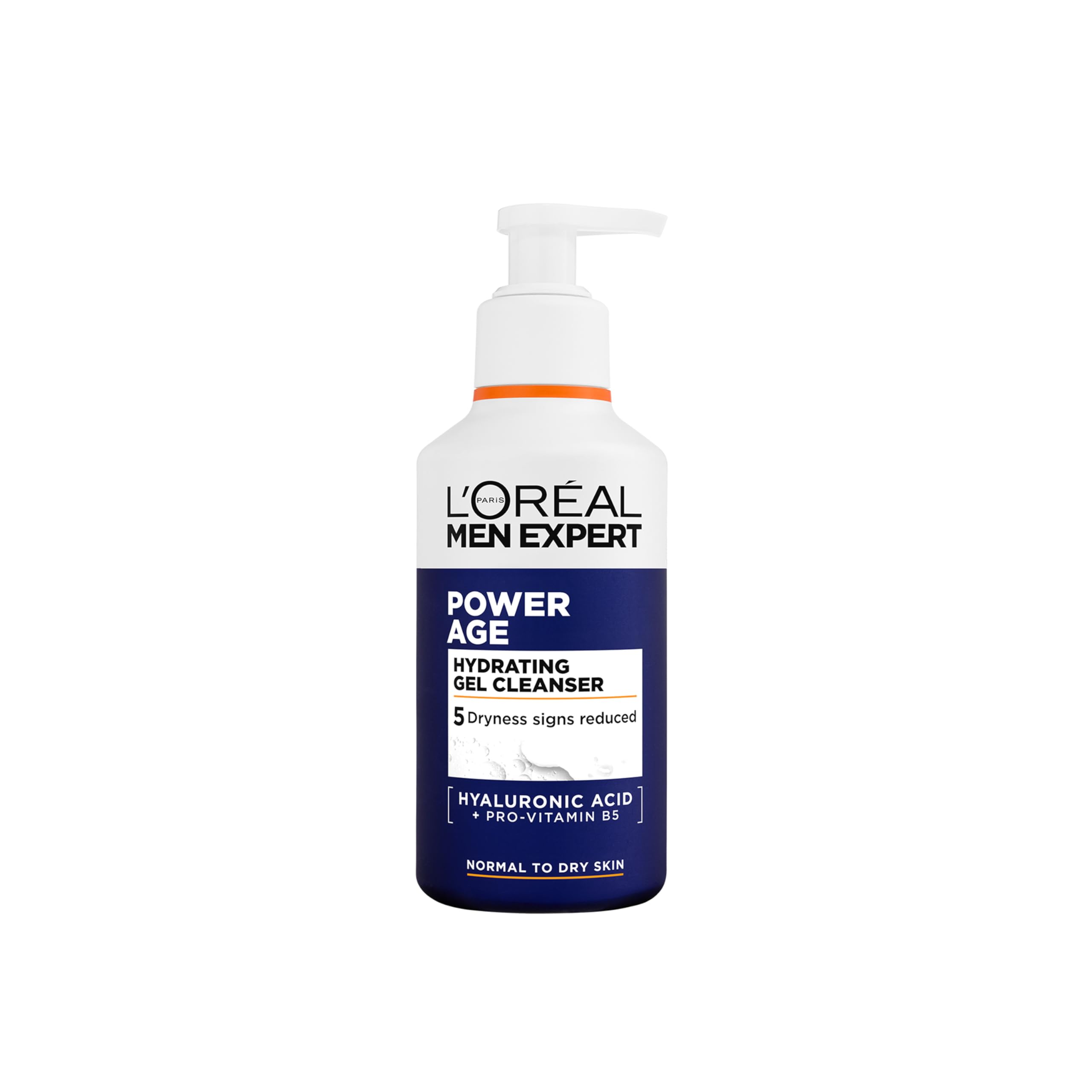 L'Oréal Men Expert Derma Control Purifying Cleansing Gel for Oily & Blemish-Prone Skin, Salicylic Acid & Niacinamide Deep Cleanser, Removes Dead Skin Cells, Unclogs Pores, 260ml