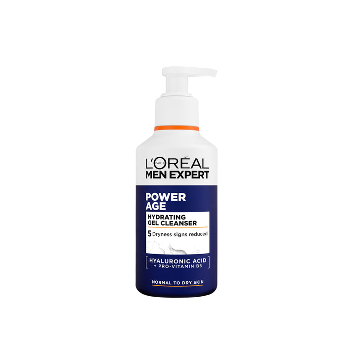 L'Oréal Men Expert Derma Control Purifying Cleansing Gel for Oily & Blemish-Prone Skin, Salicylic Acid & Niacinamide Deep Cleanser, Removes Dead Skin Cells, Unclogs Pores, 260ml Halalzen