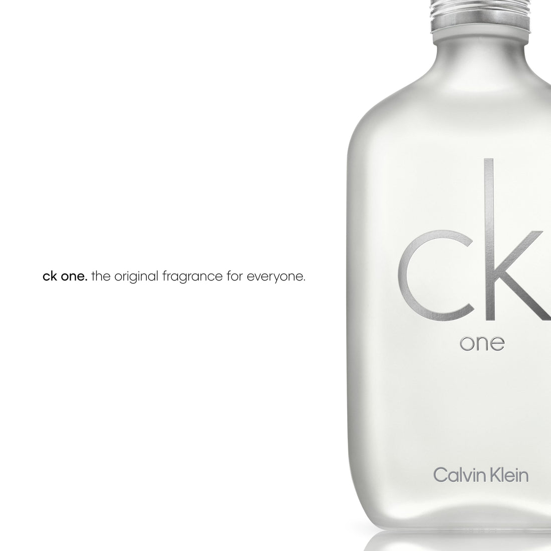 Calvin Klein CK One Eau de Toilette – Parfum unisexe agrumes – Avec des notes de thé vert, bergamote, cardamome, violette et ambre – Parfums de luxe unisexes – Parfum longue durée