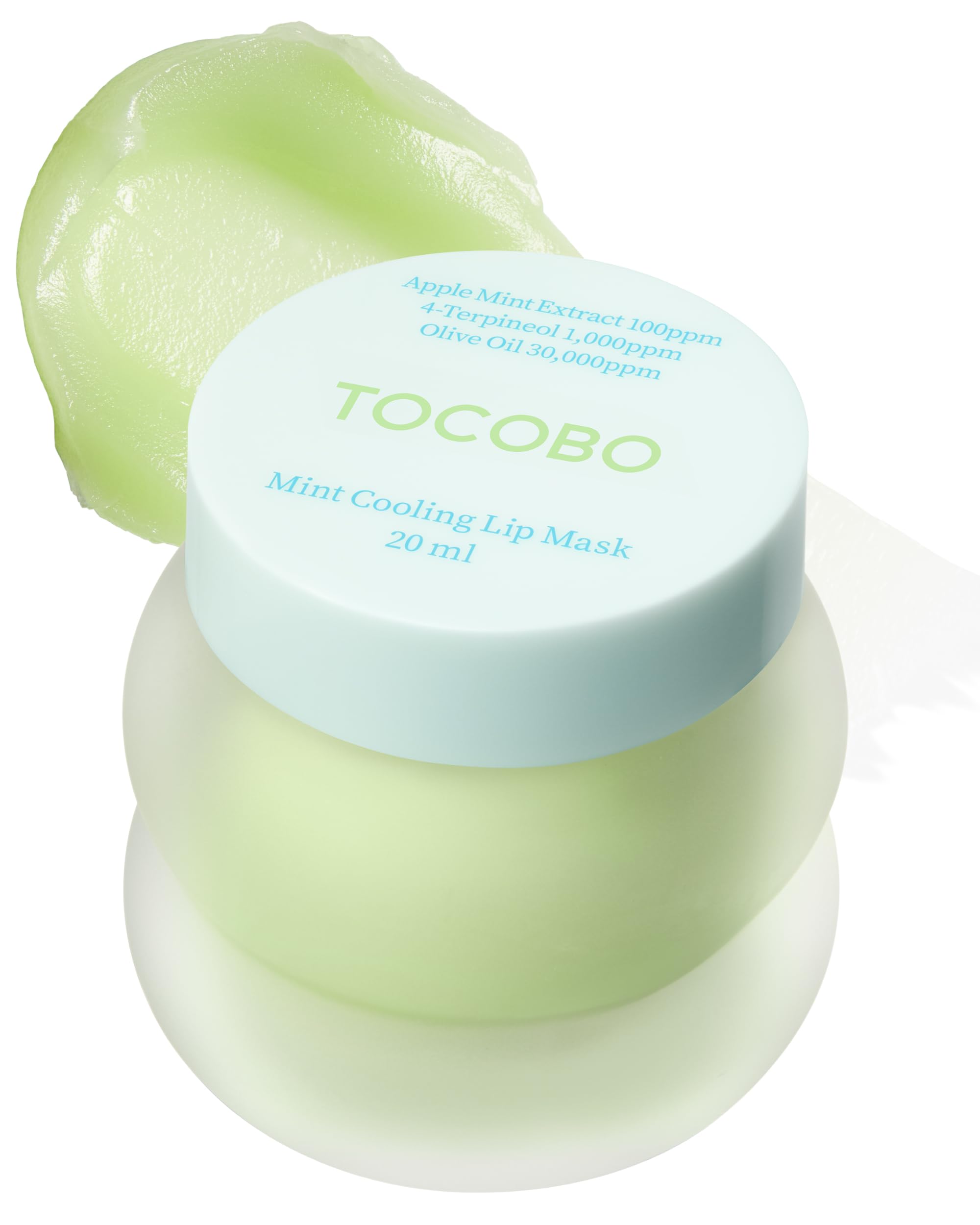 TOCOBO Vita Glazed Lip Mask – Vegan Overnight Lip Sleeping Mask for Dry, Chapped Lips | PHA (Lactobionic Acid) Gentle Exfoliation | Non-Sticky Glazed Balm, Korean Skincare, 0.68 oz Halalzen