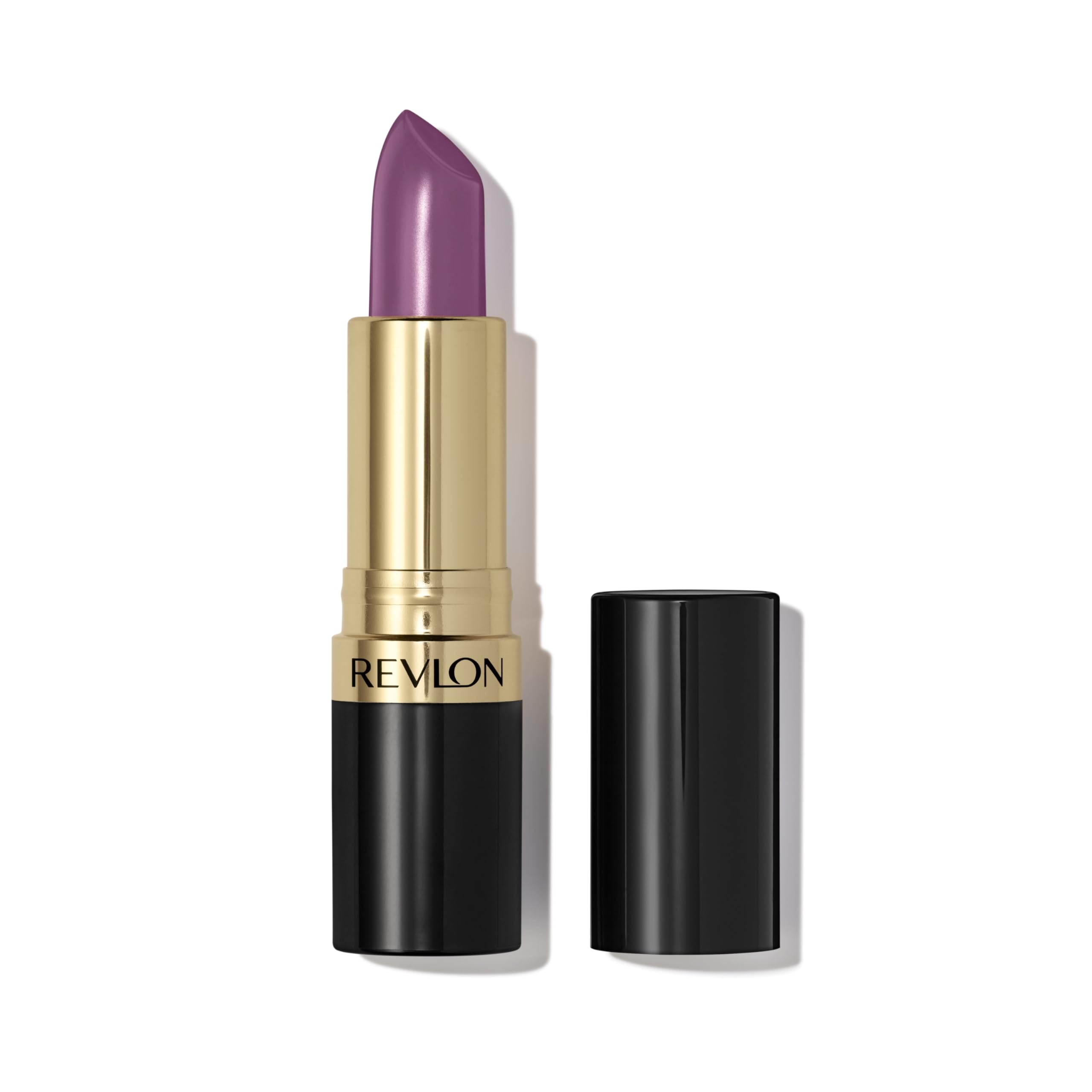 Revlon Super Lustrous Lipstick, Creamy Formula For Soft, Fuller-Looking Lips, Moisturized Feel, 764 On the Mauve, 0.15 oz