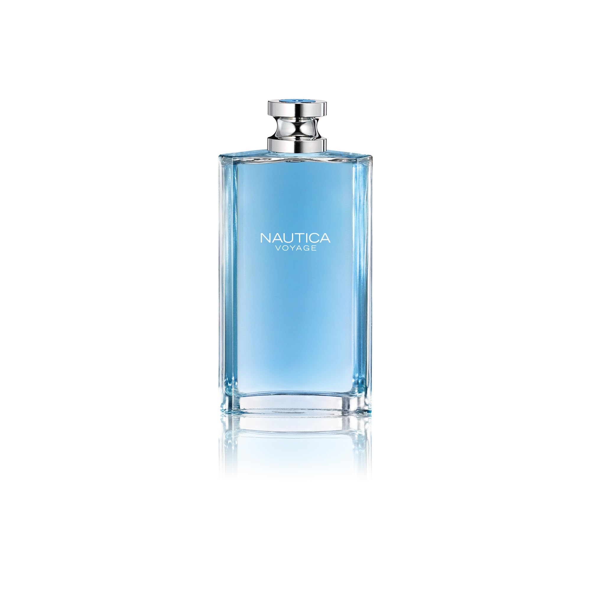Nautica Voyage Eau De Toilette, Cologne et Parfum Pour Homme, Senteur Fraîche, Romantique, Fruitée avec des Notes Boisées et Aquatiques de Pomme, Lotus d'eau, Bois de Cèdre et Musc Idéal pour un Usage Quotidien, Longue Tenue 98 ml