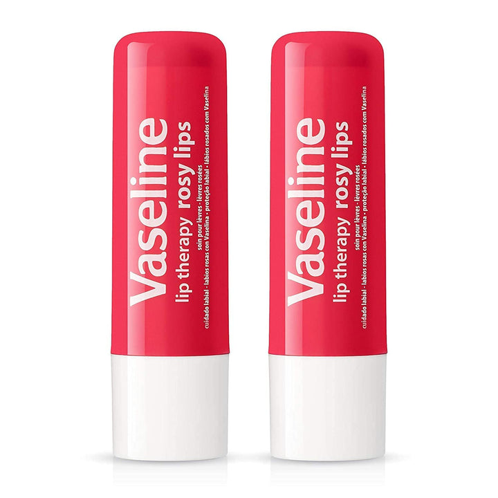 Vaseline Lip Therapy Stick | Original Petroleum Jelly Vaseline Lip Balm for Soft Lips | 4.8g each (4 Pack)