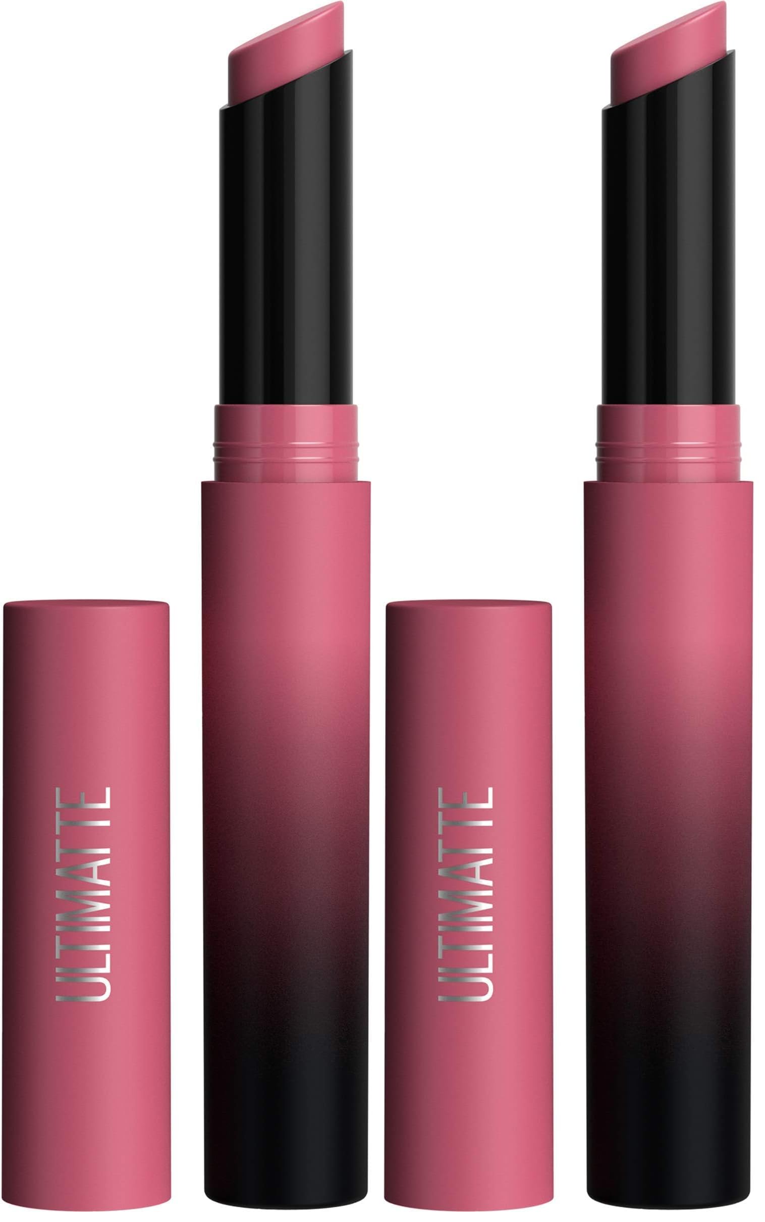 Maybelline Color Sensational Ultimatte Matter Lippenstift, nicht austrocknend, intensive Farbpigmente, More Truffle, Kakaobraun, 1 Stück